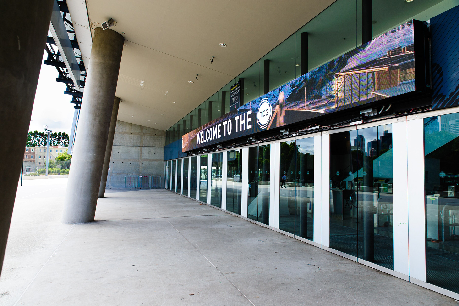 MCG Gate Signage | 6mm, 14.208mW x 0.768mH