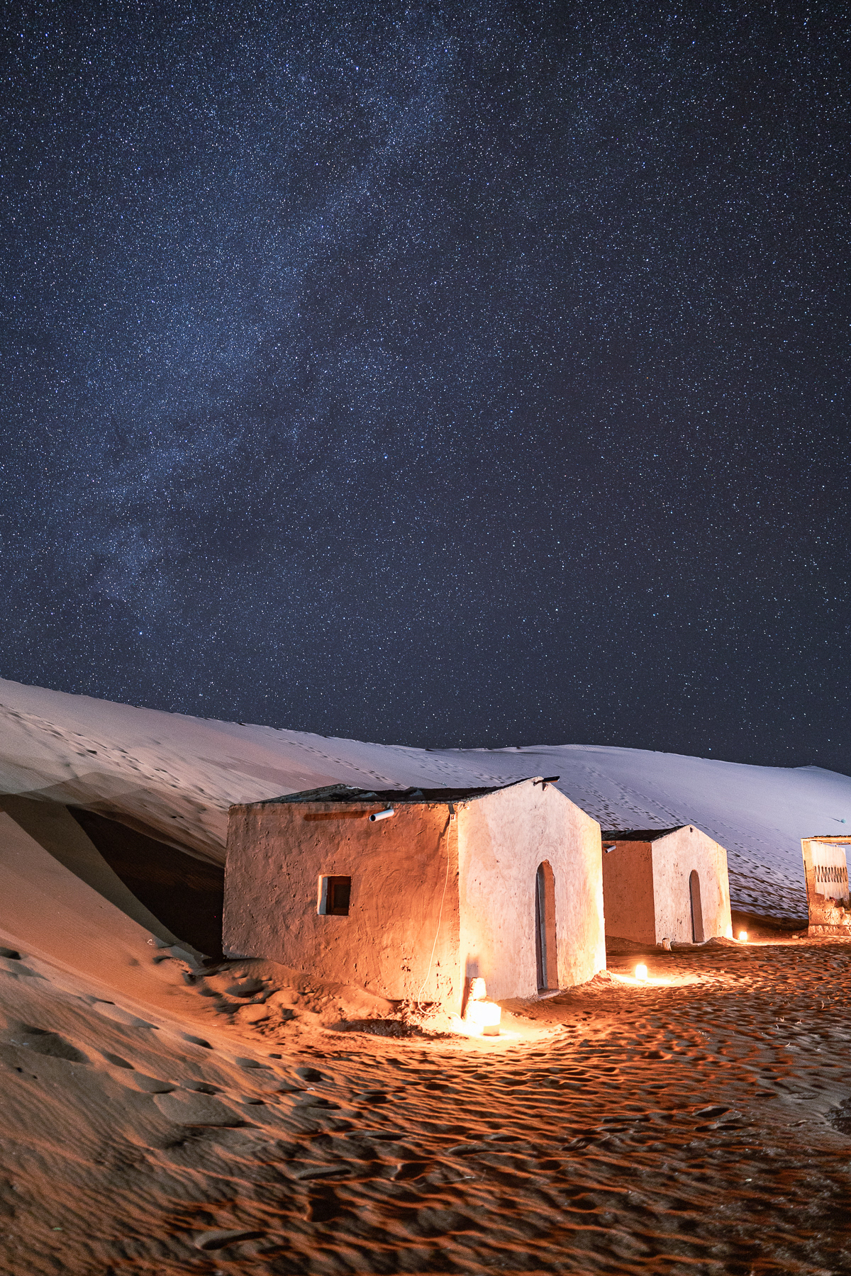 Zdjęcie nocne Canon RF 24mm F1.4L VCM astrofotografia f/1.4