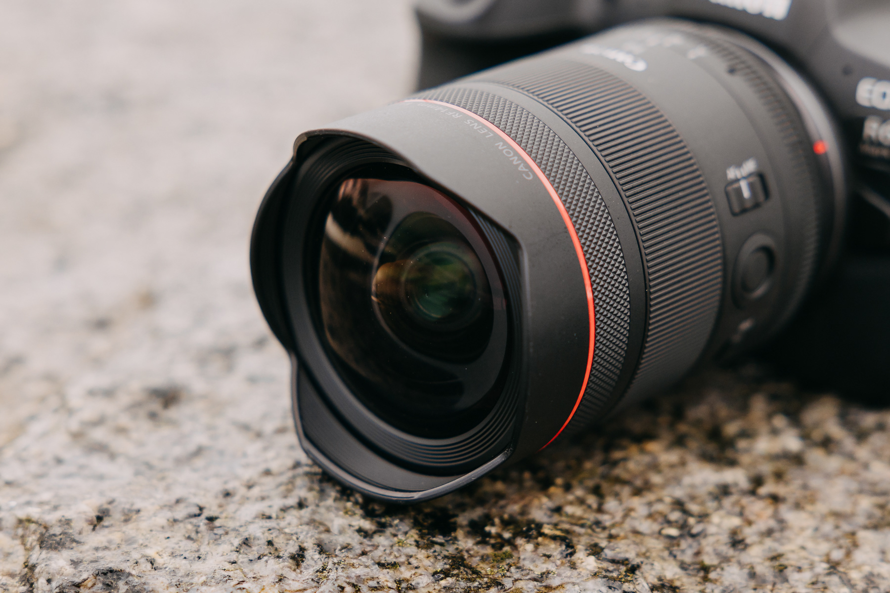 Canon RF 14mm F1.4L VCM filtry żelowe soczewka