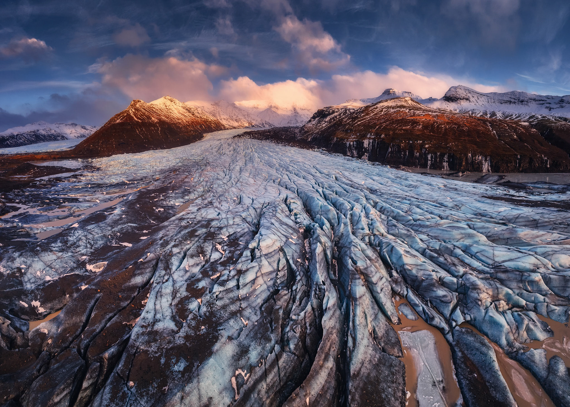 Islandia- Lodowiec