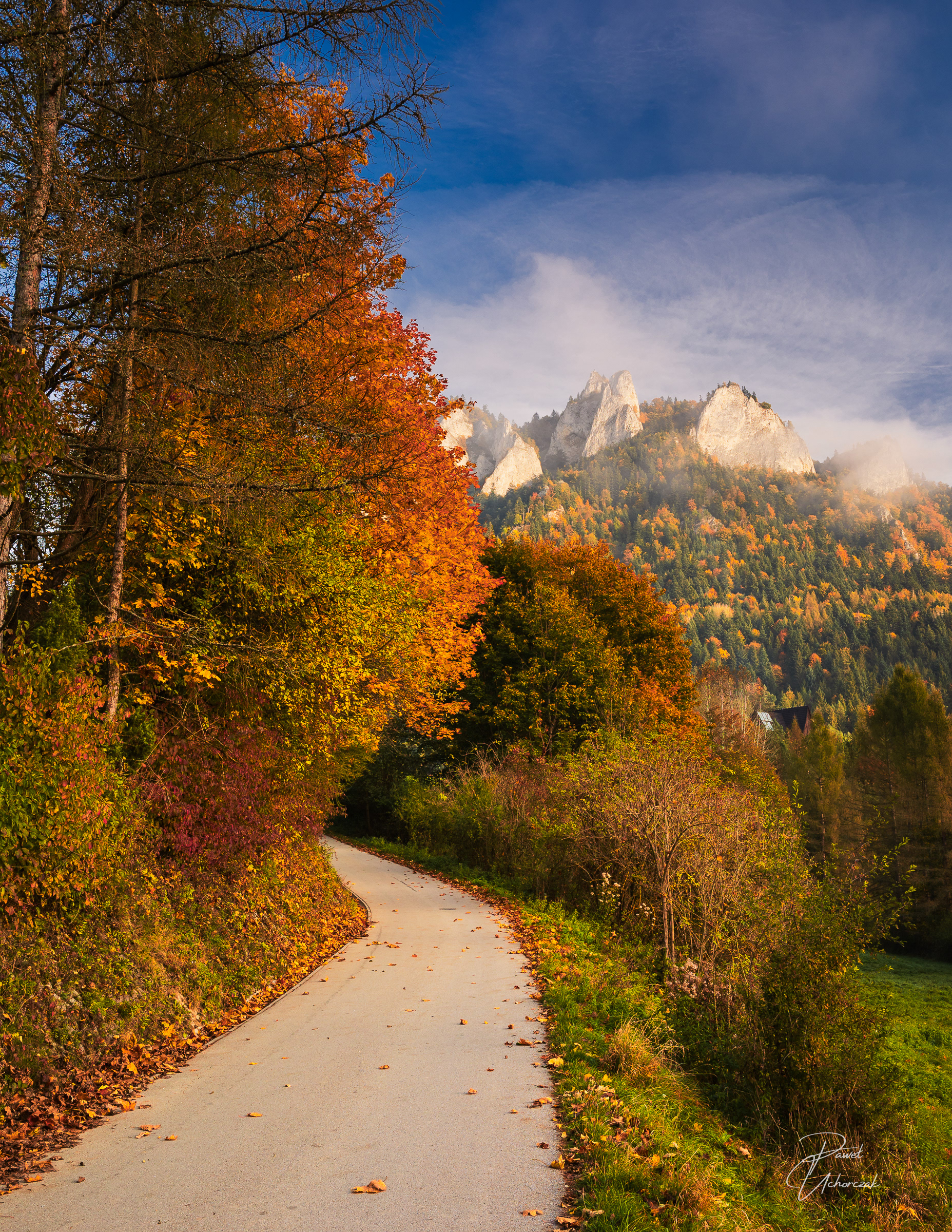 test obiektywu Canon RF 28mm F2.8 STM USM Pieniny jesienne Trzy Korony
