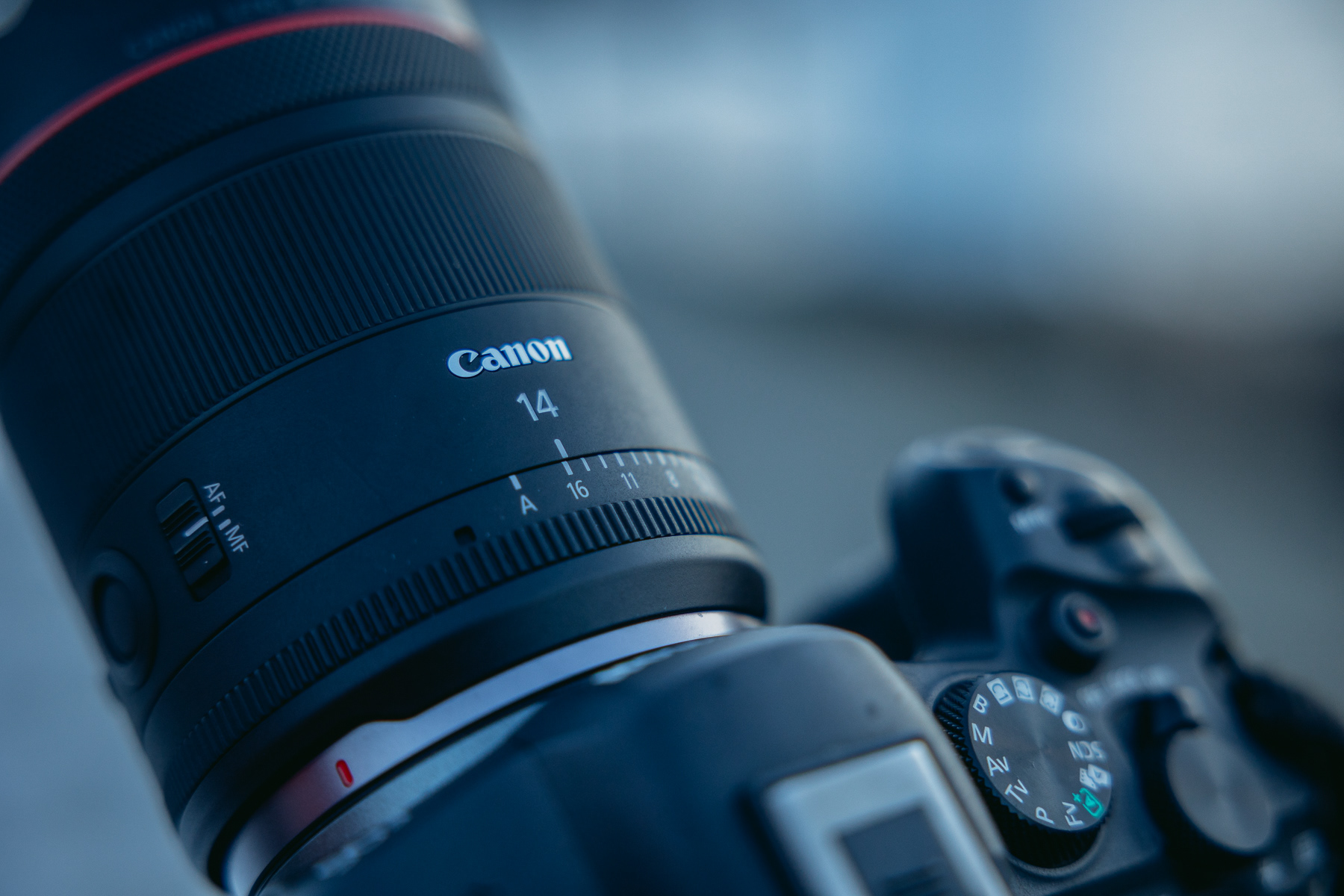 Canon RF 14mm F1.4L VCM control ring