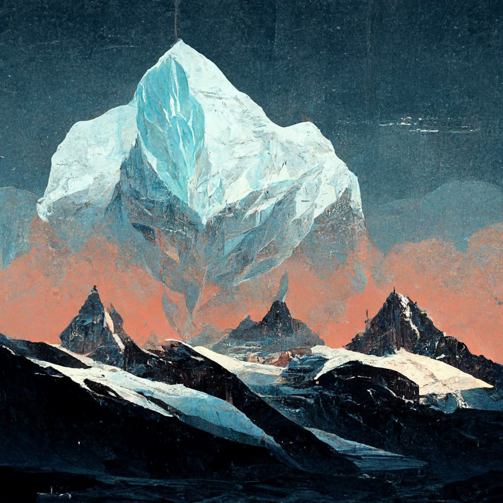 If the ice melts the mountain will fall 1
