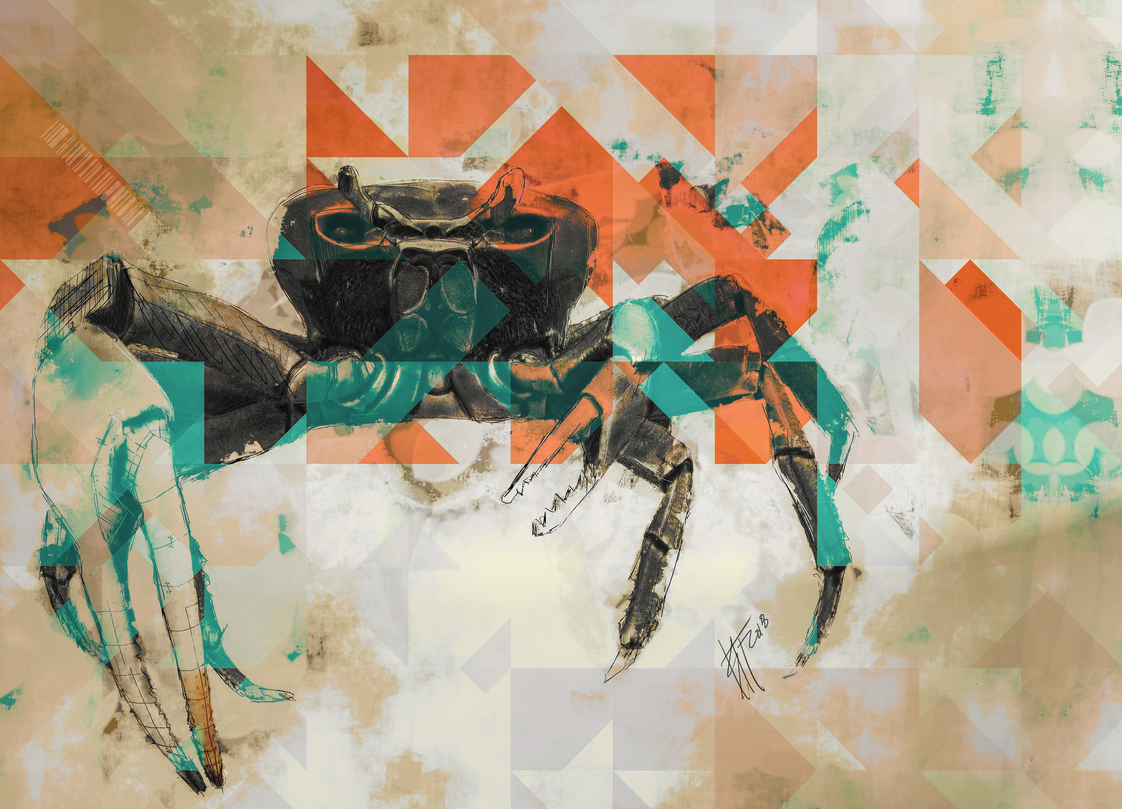 E6:A7 Casper crustacean