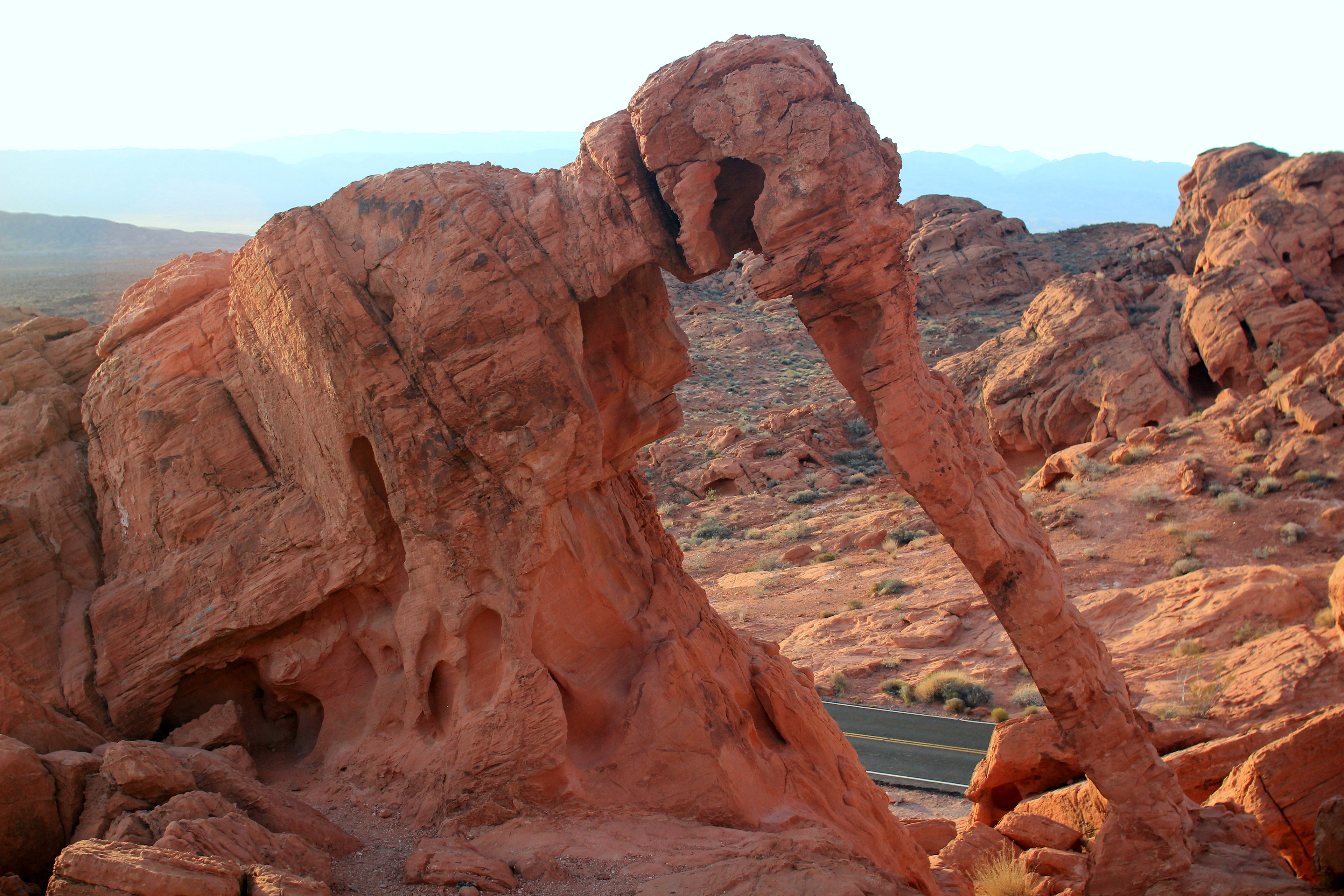 Valley of fire, US