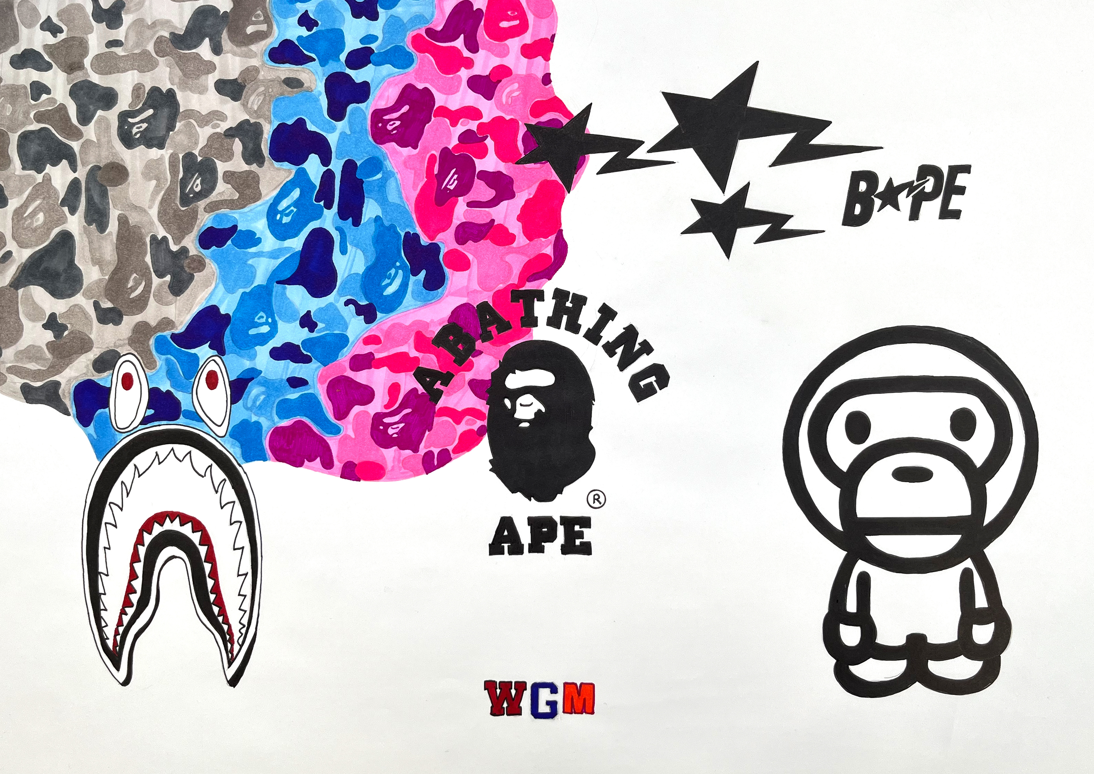Planche de recherche Bape