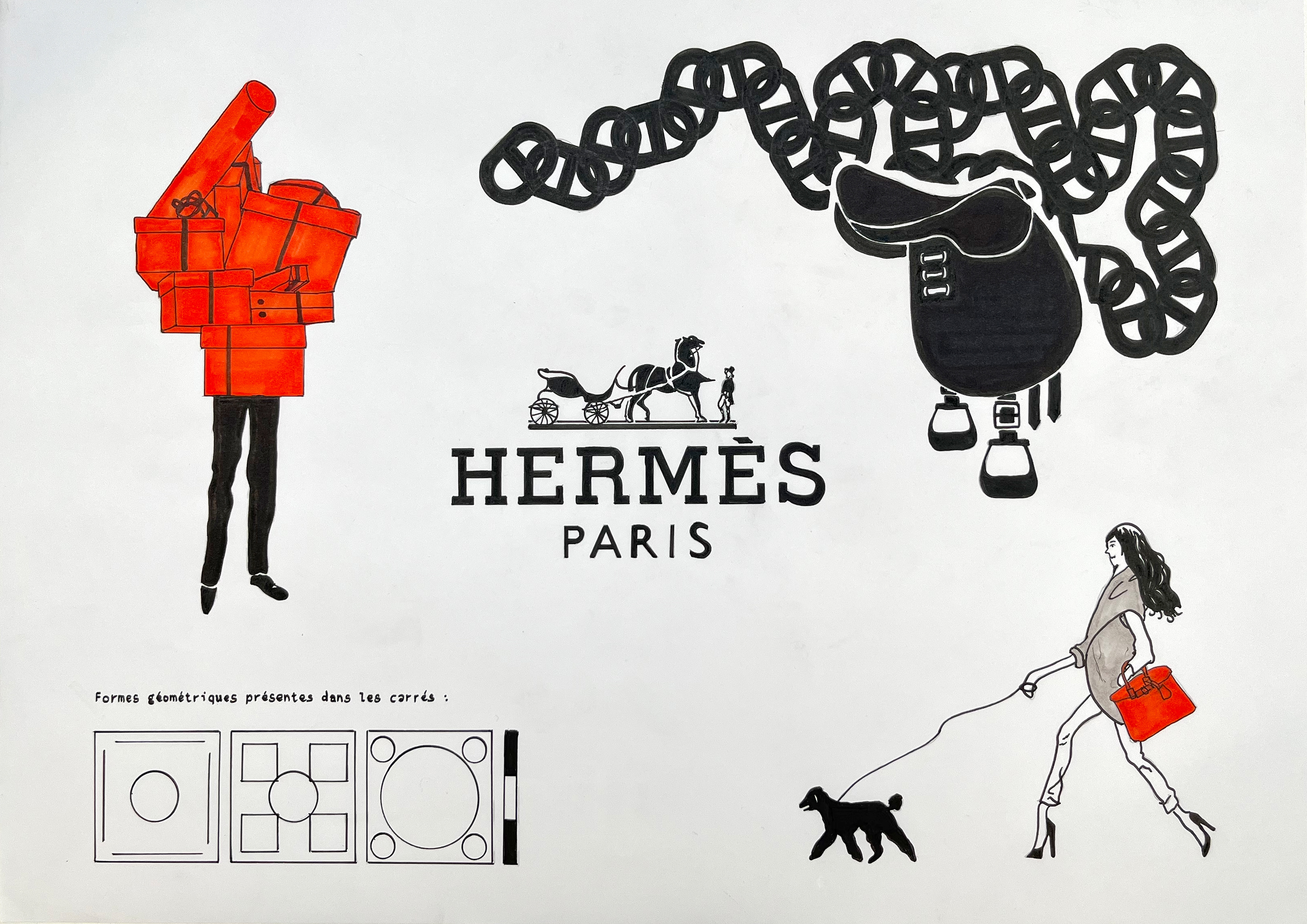 Planche de recherche Hermes