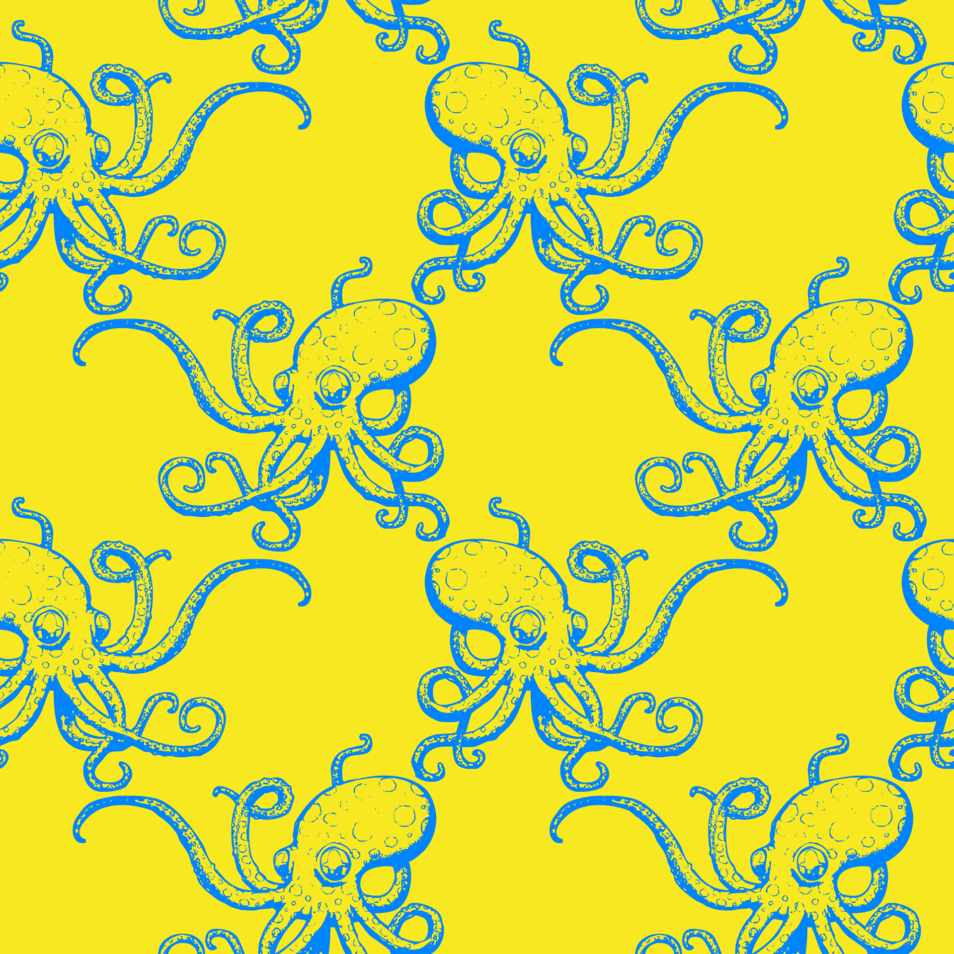 OctopiOctopus Quatrefoil