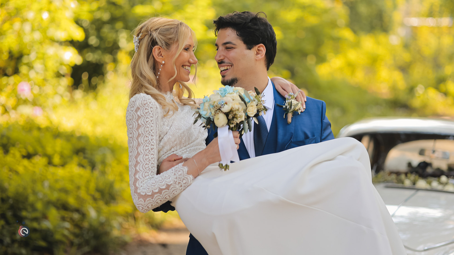 Lauranne et Nathan lors de leur mariage au Château de la Hulpe en Belgique – organisation et décoration par event your life, wedding planner à Bruxelles.
