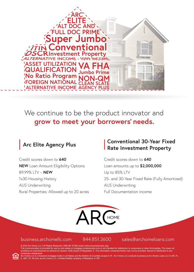 © Arc Home LLC. All Rights Reserved.