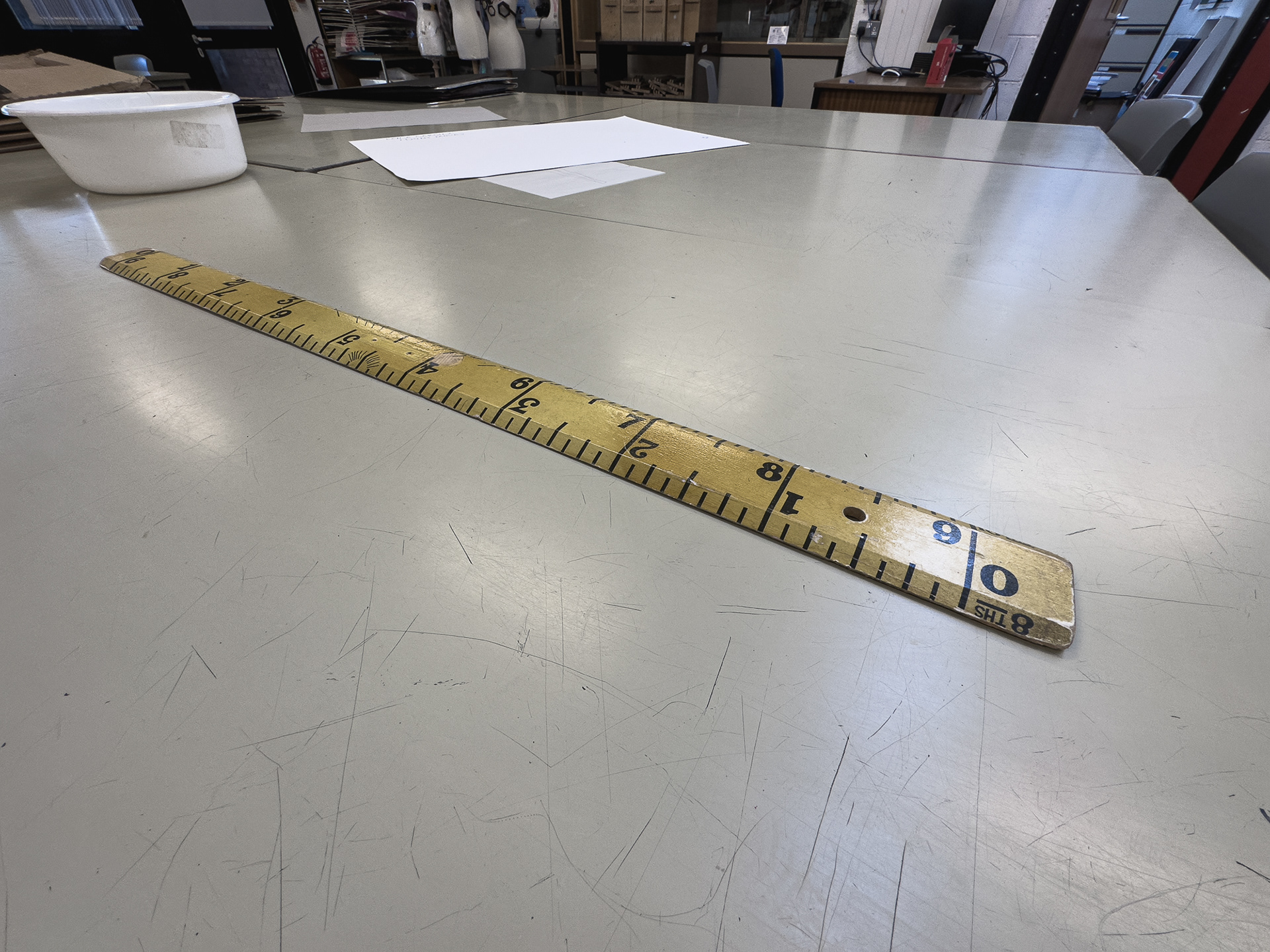 Familiar looking ruler.