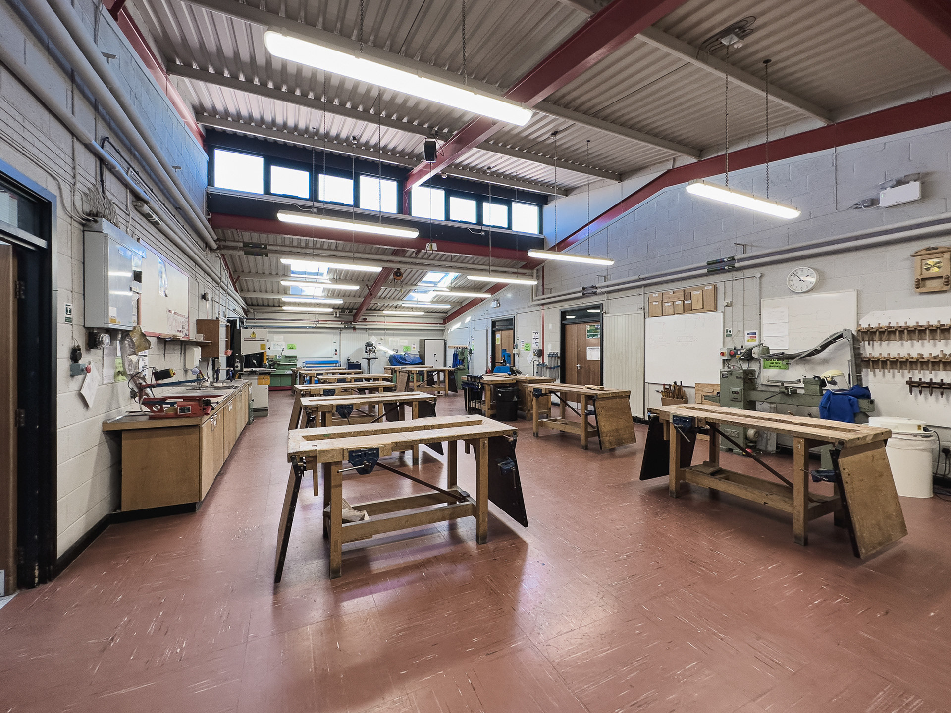The main Tech area.