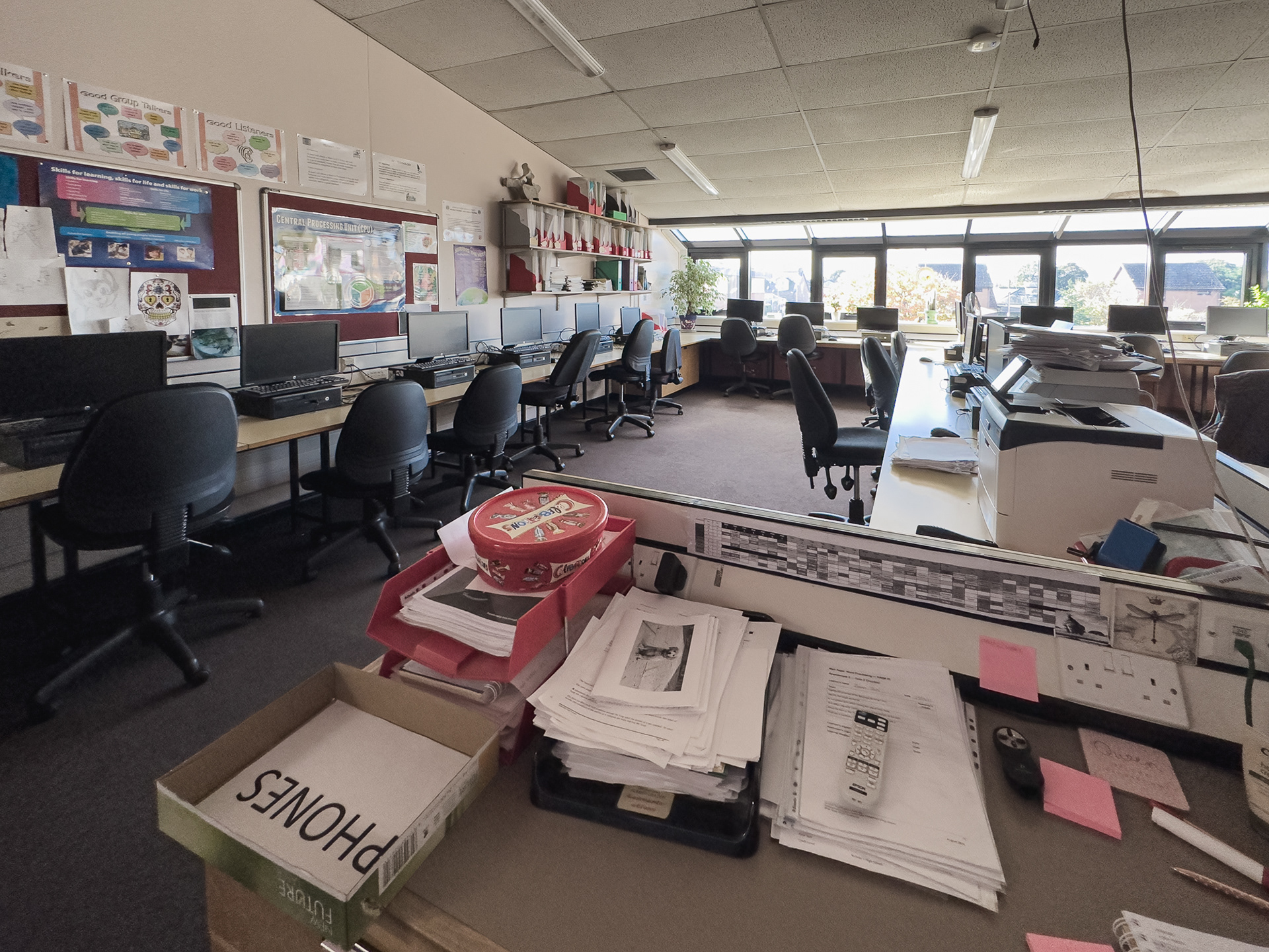 Second computing room.