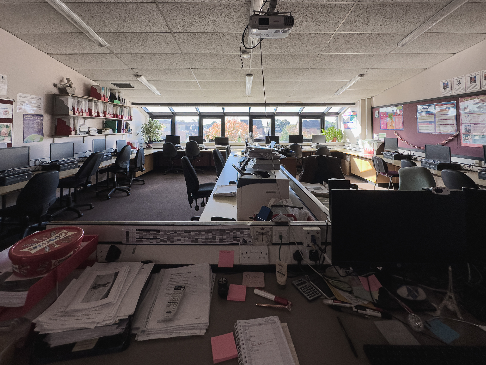 Second computing room.