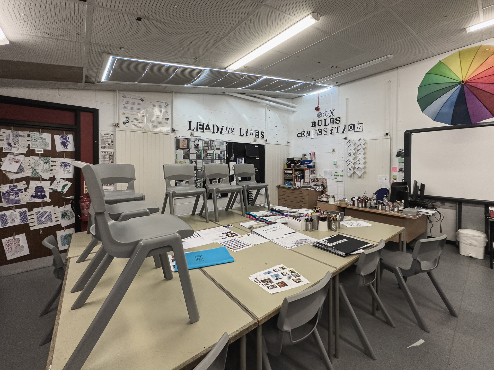 Photography classroom.