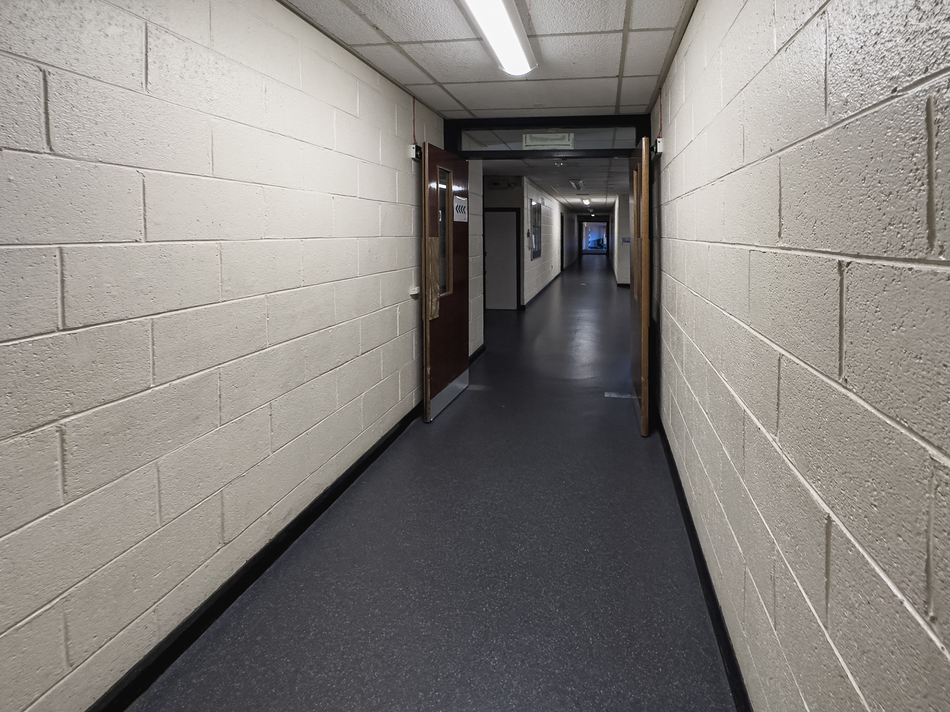 Looking back towards the Main Hall