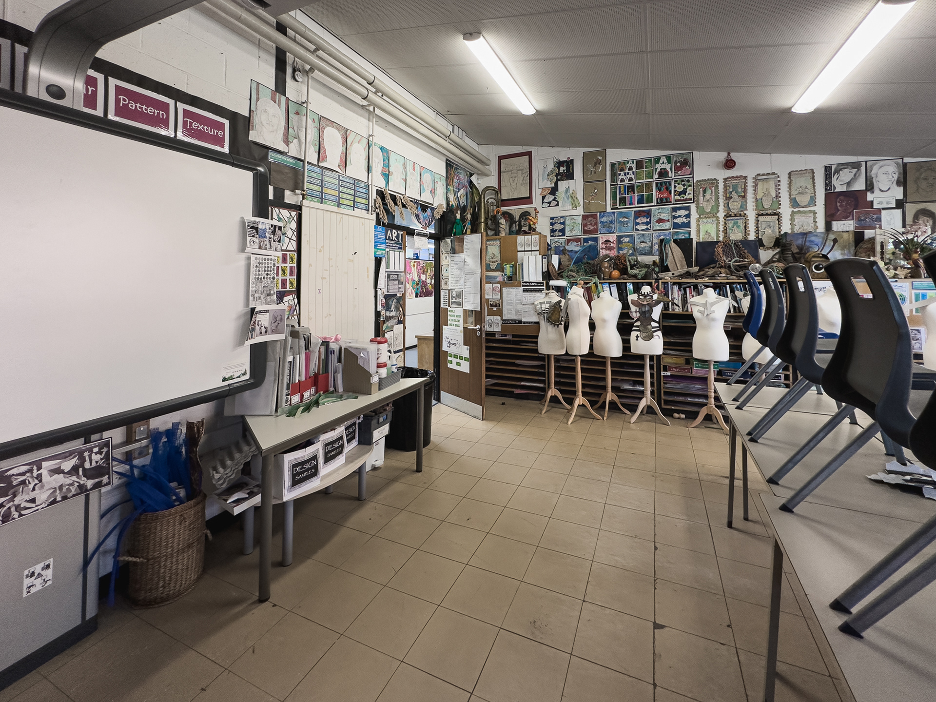 Art classroom