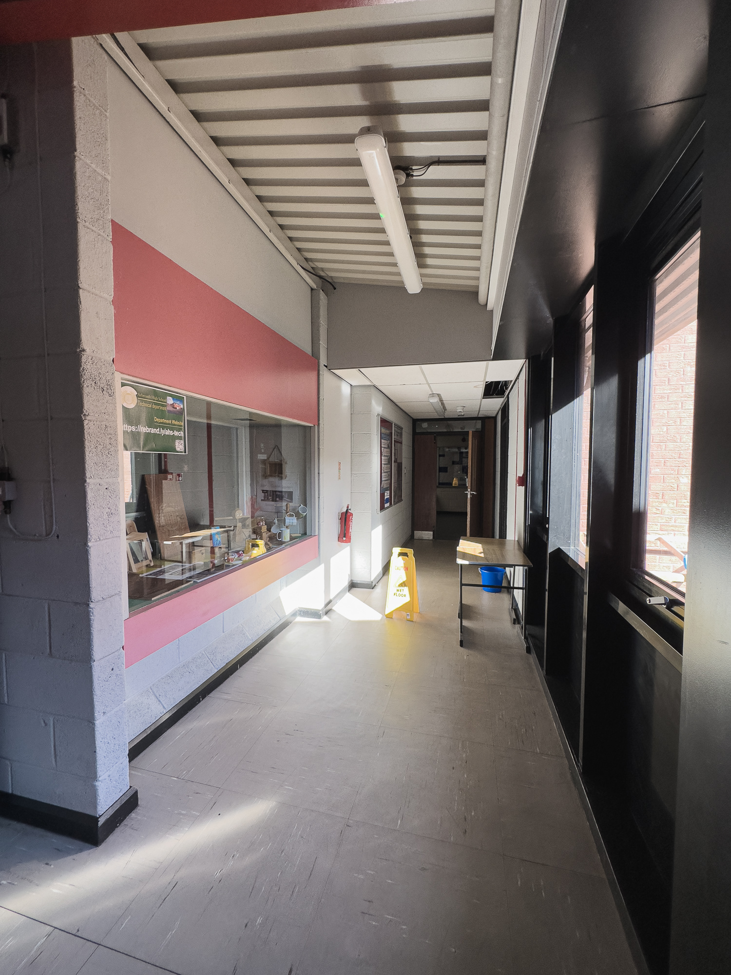 Tech area lobby.