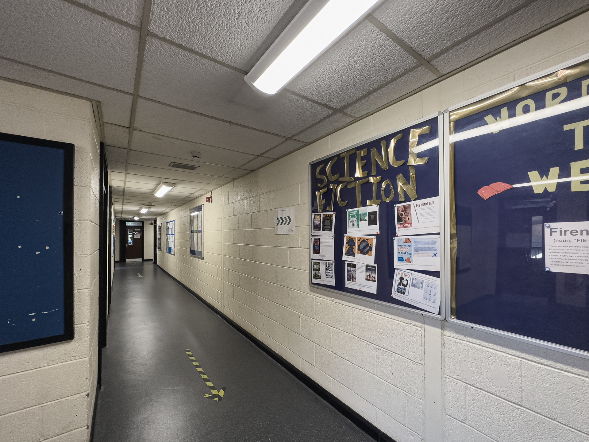 Science corridor