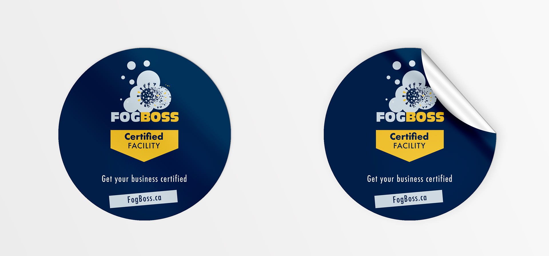 FogBoss sticker design