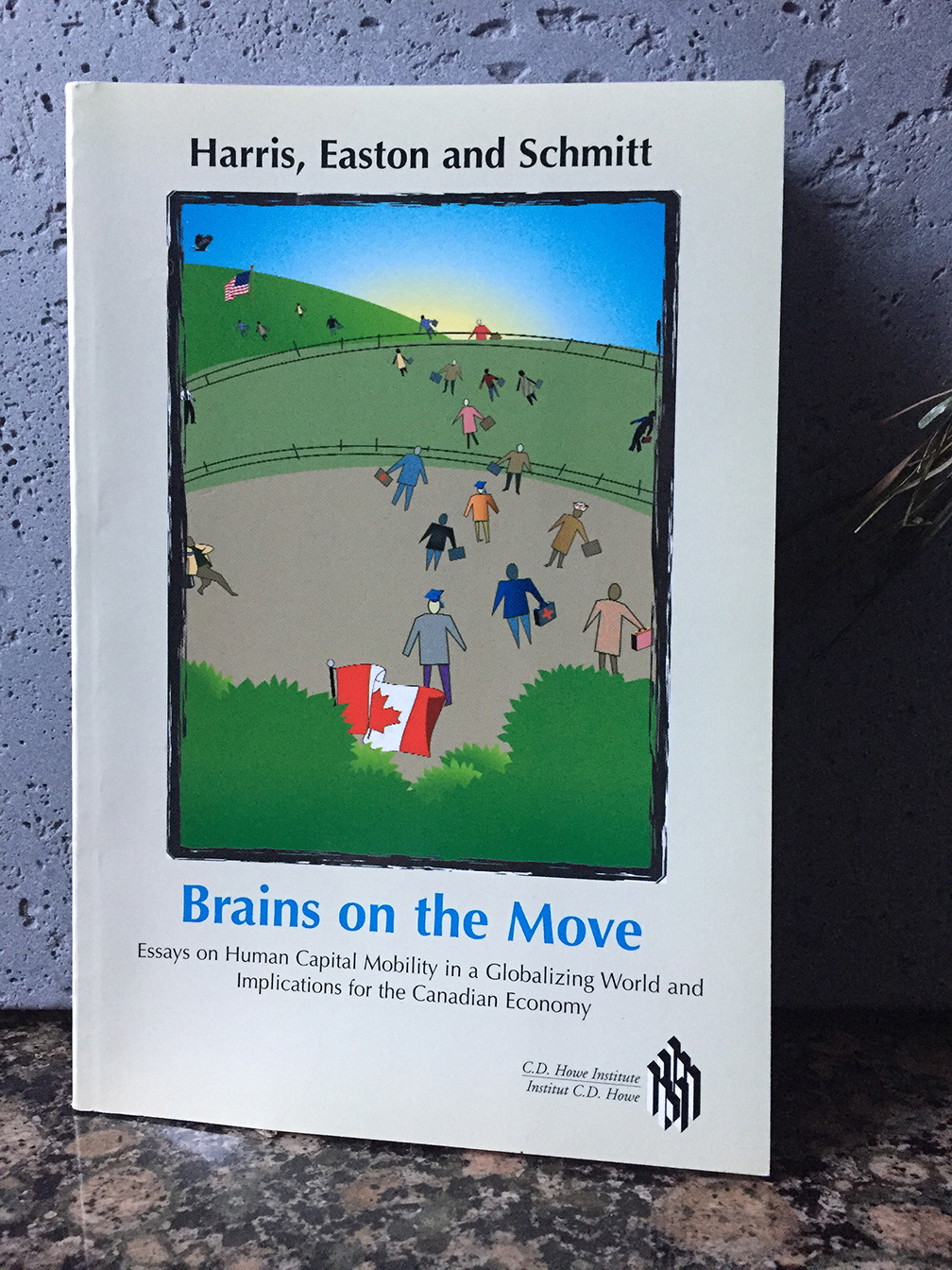 CD Howe Institute Book Cover, Brains on the Move