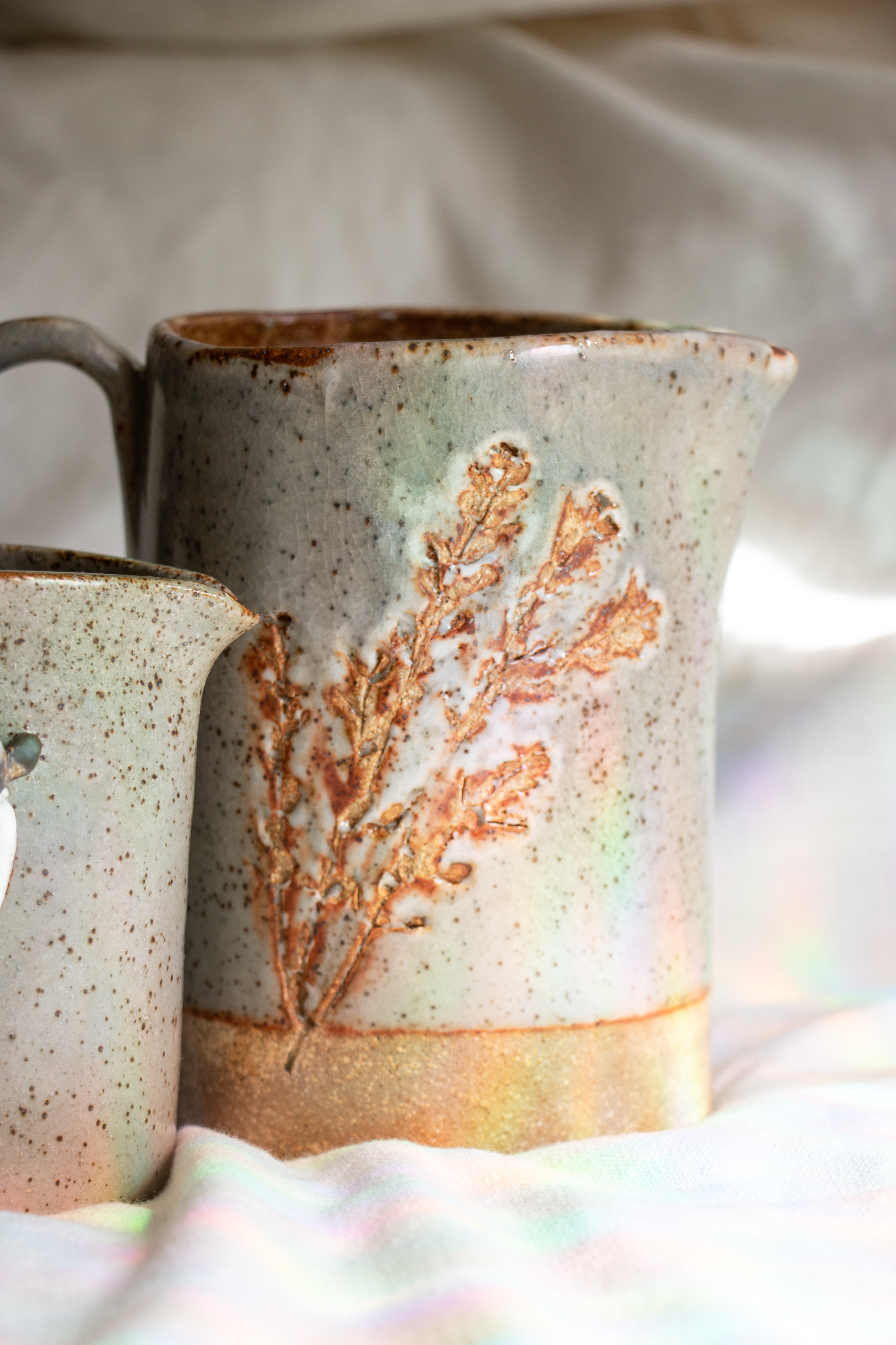 Spring 2023, Stoneware, white glaze