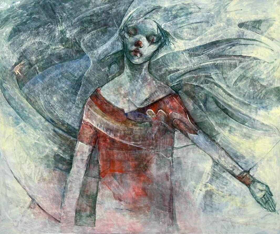 Clown〜self portrait〜　F130