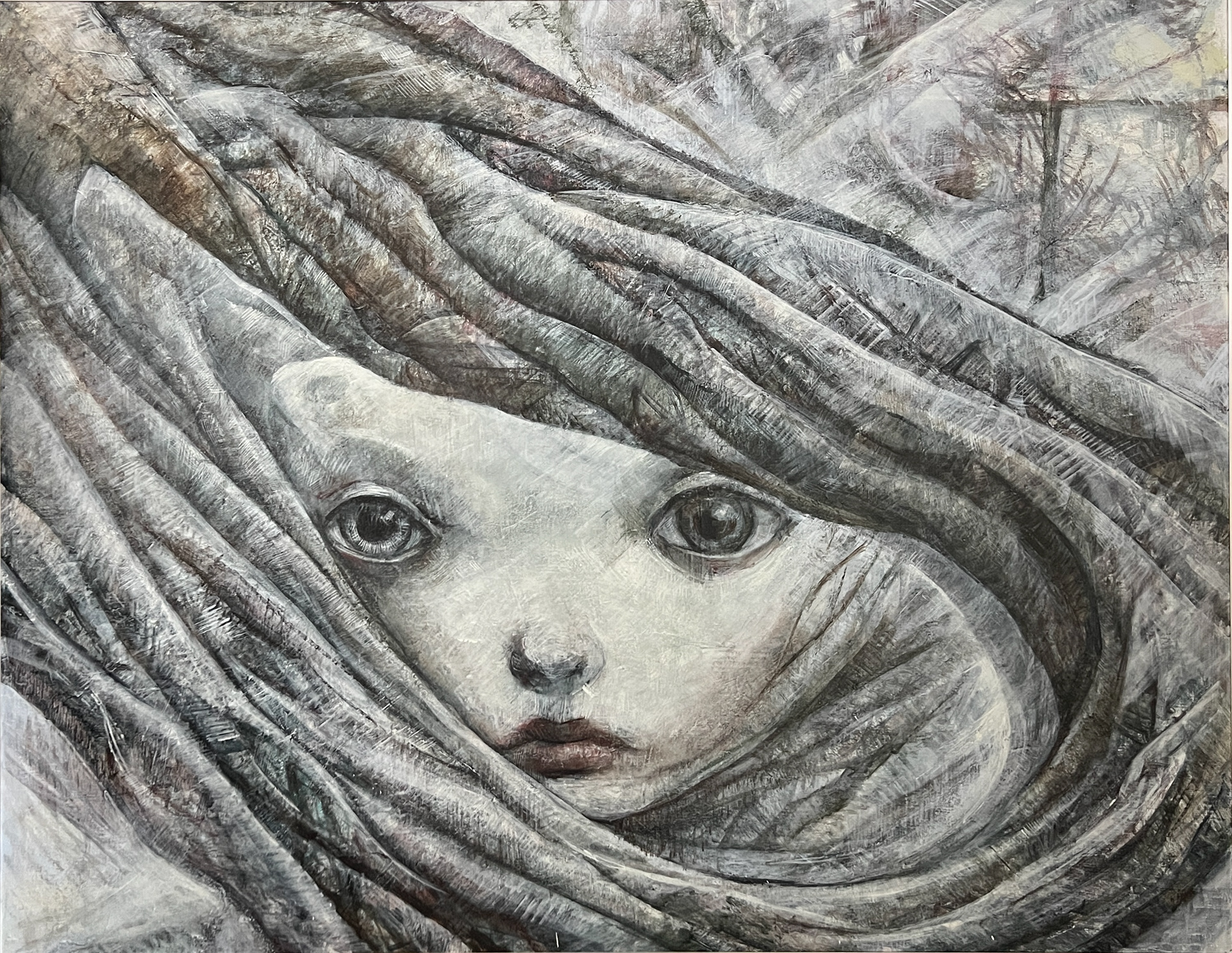 「prelude」 F50 油彩・アルキド樹脂