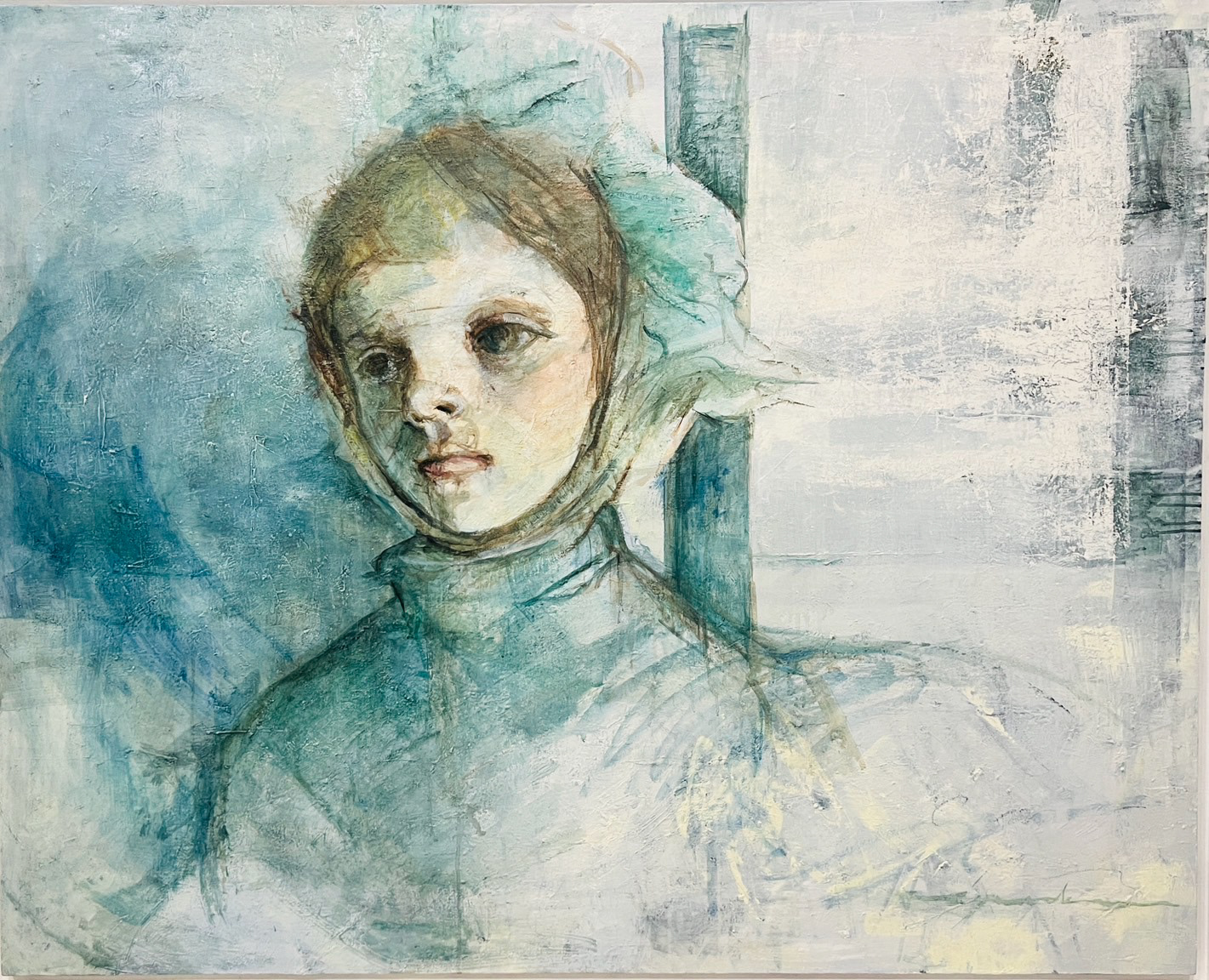 「zephyr（ゼファー）」 F100油彩