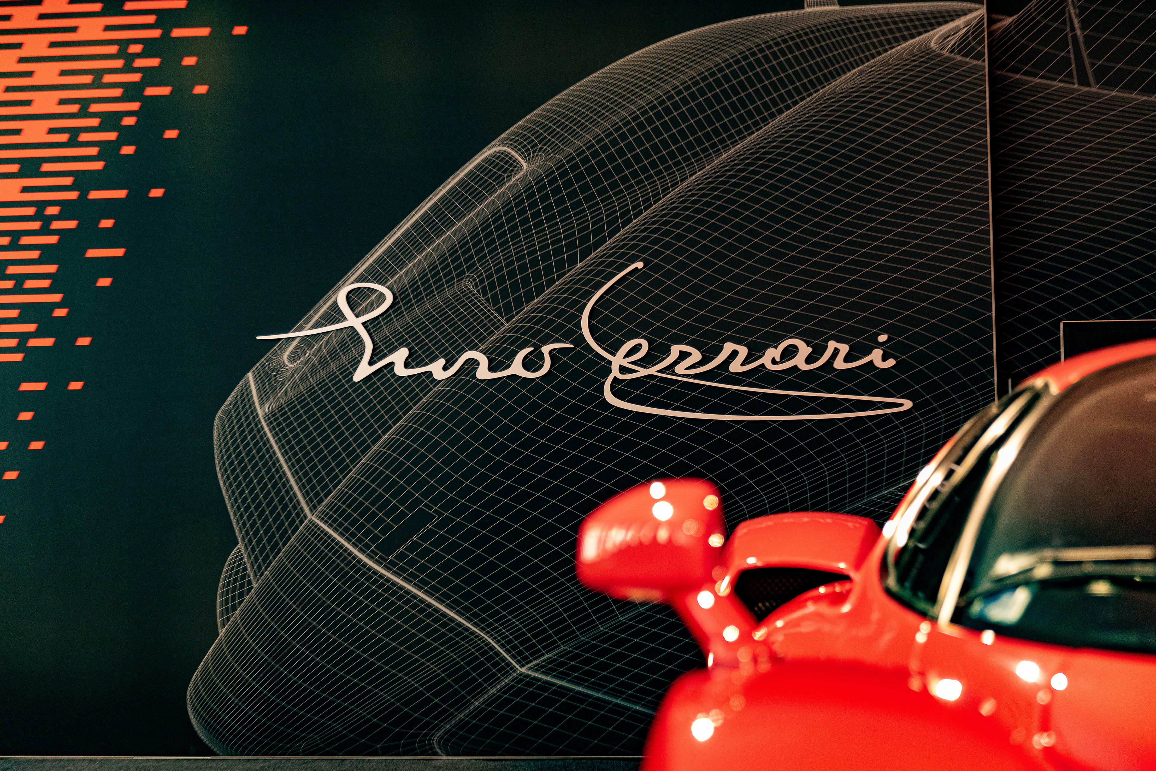 Enzo Ferrari signature