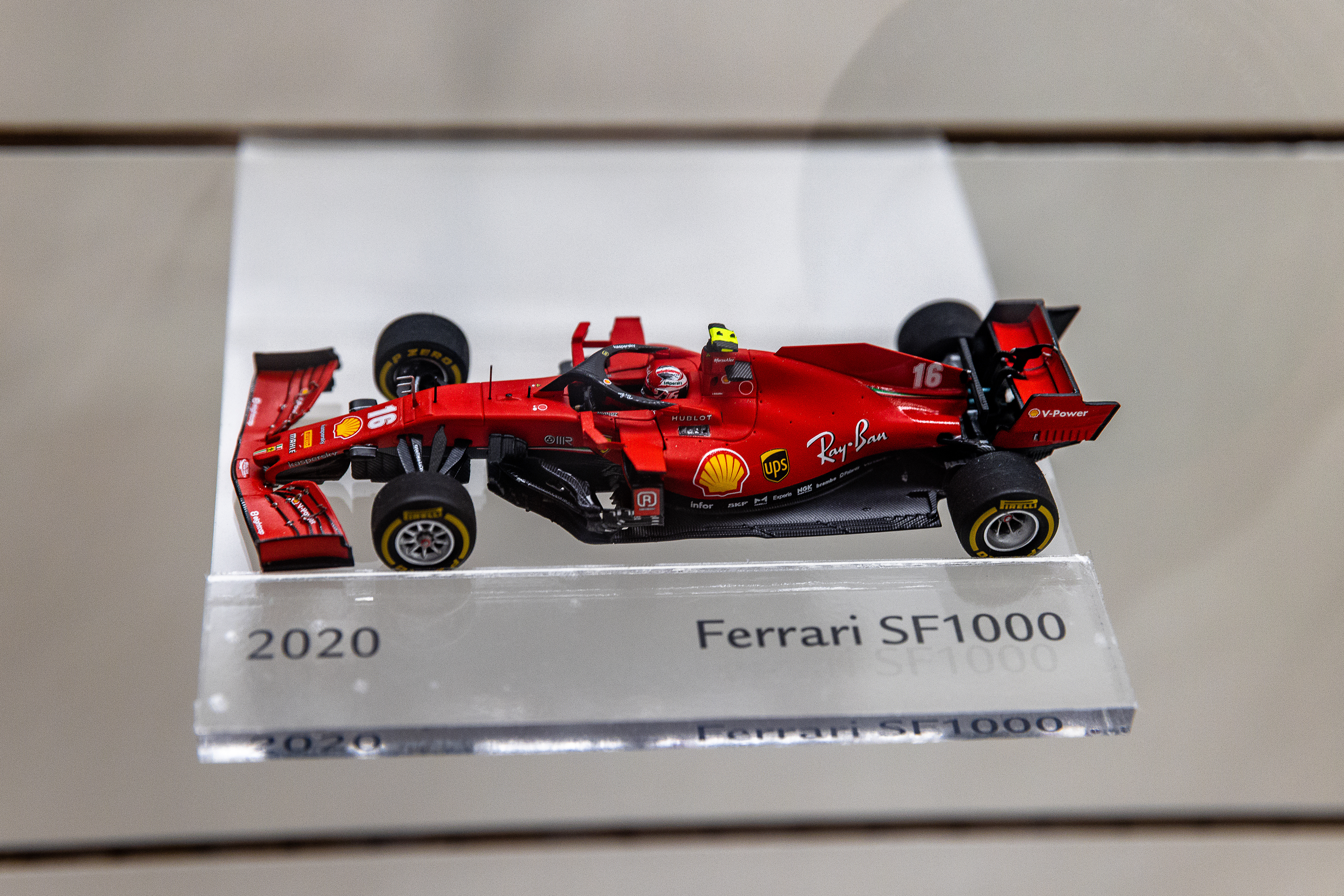 Ferrari F1 car model from 2020