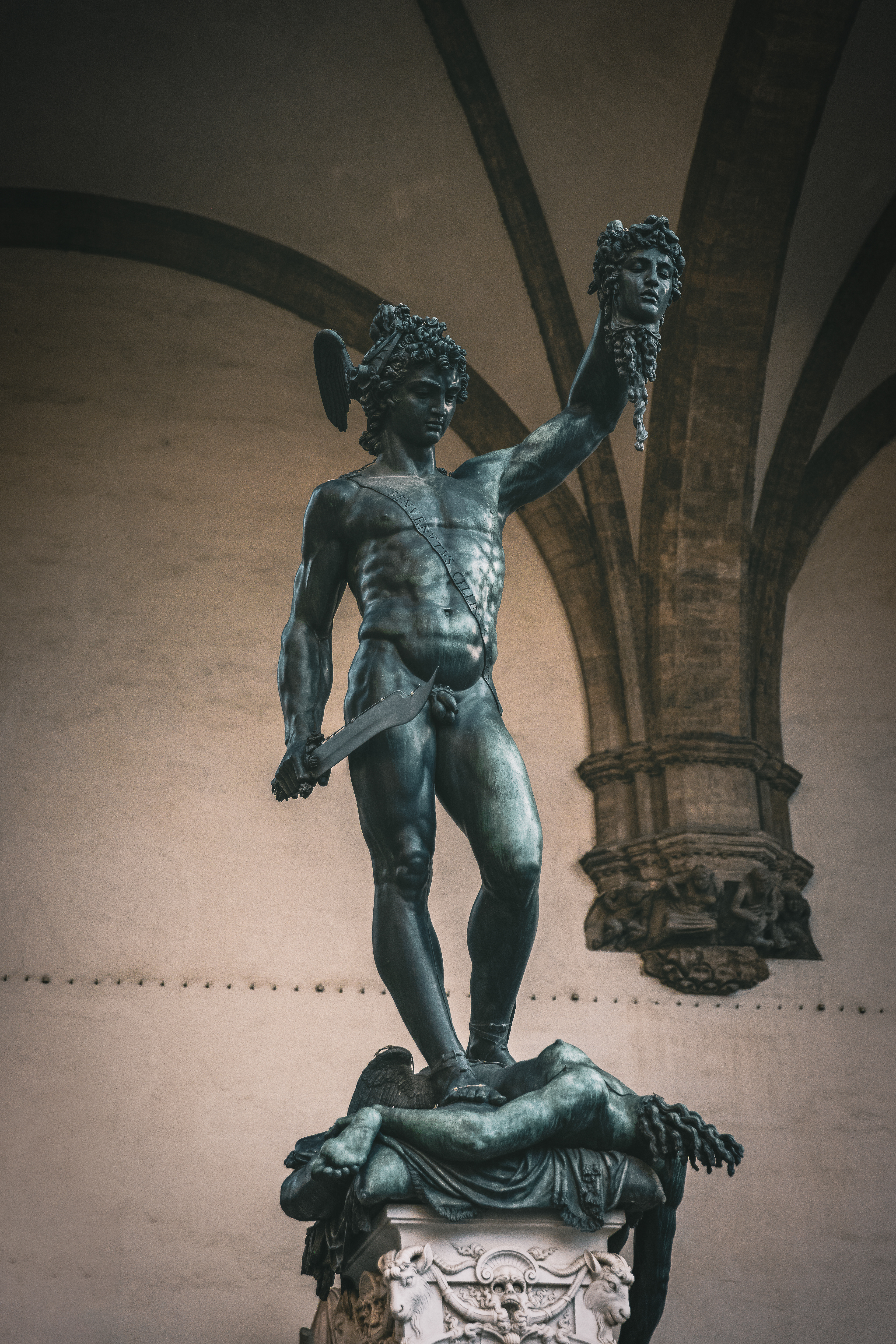 Perseus with the head of Medusa