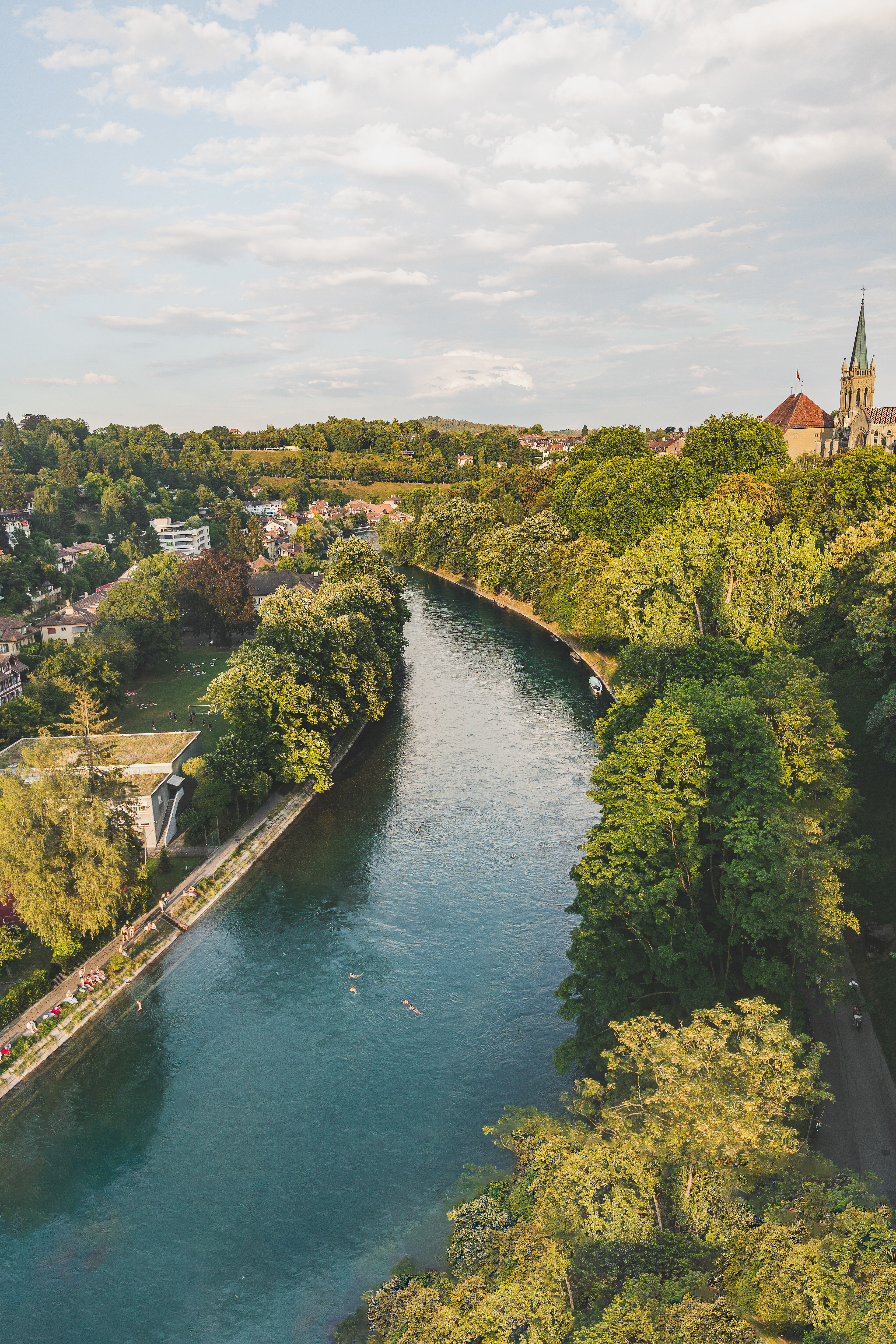Aare river, Bern