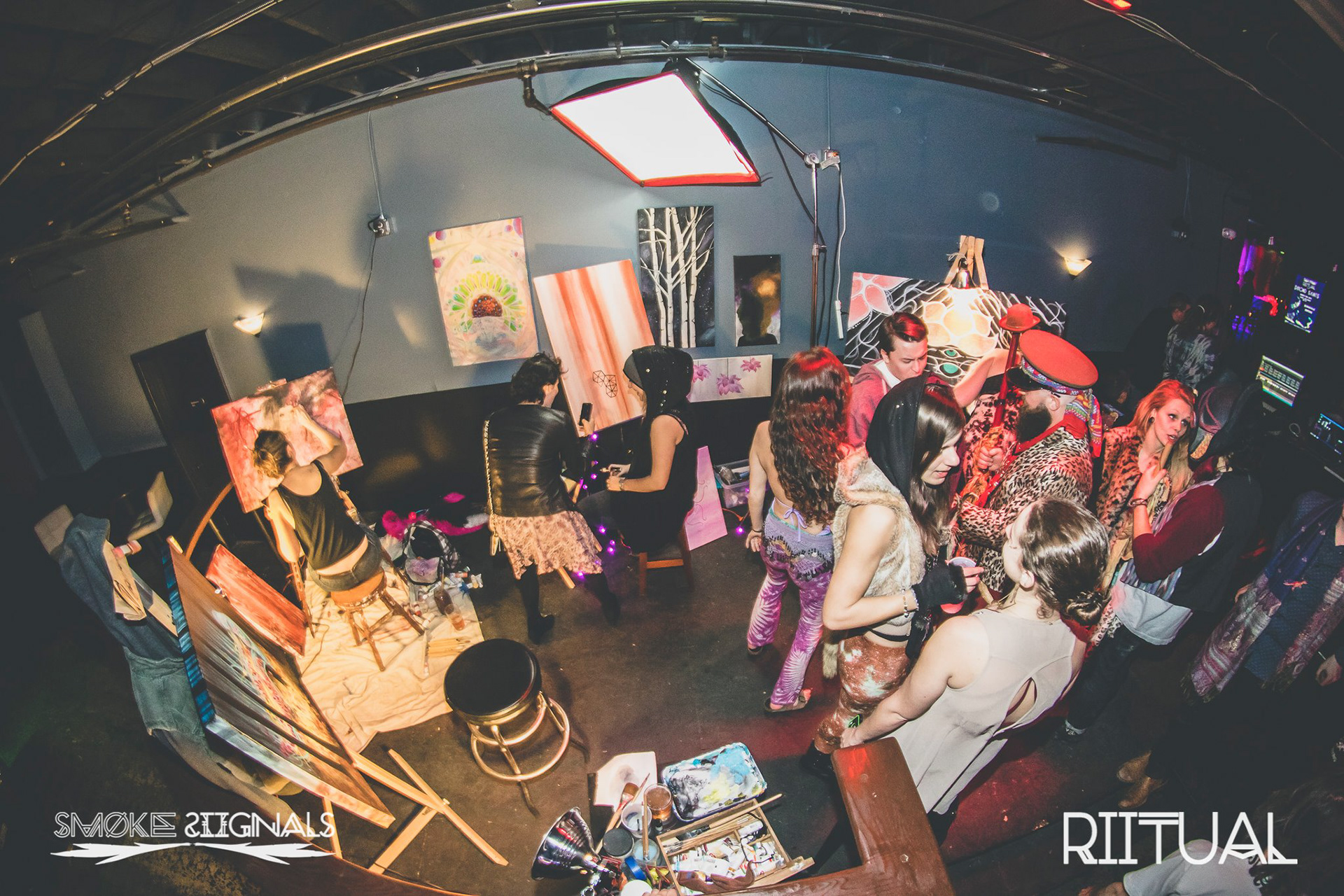 Live Painting @ Club X
