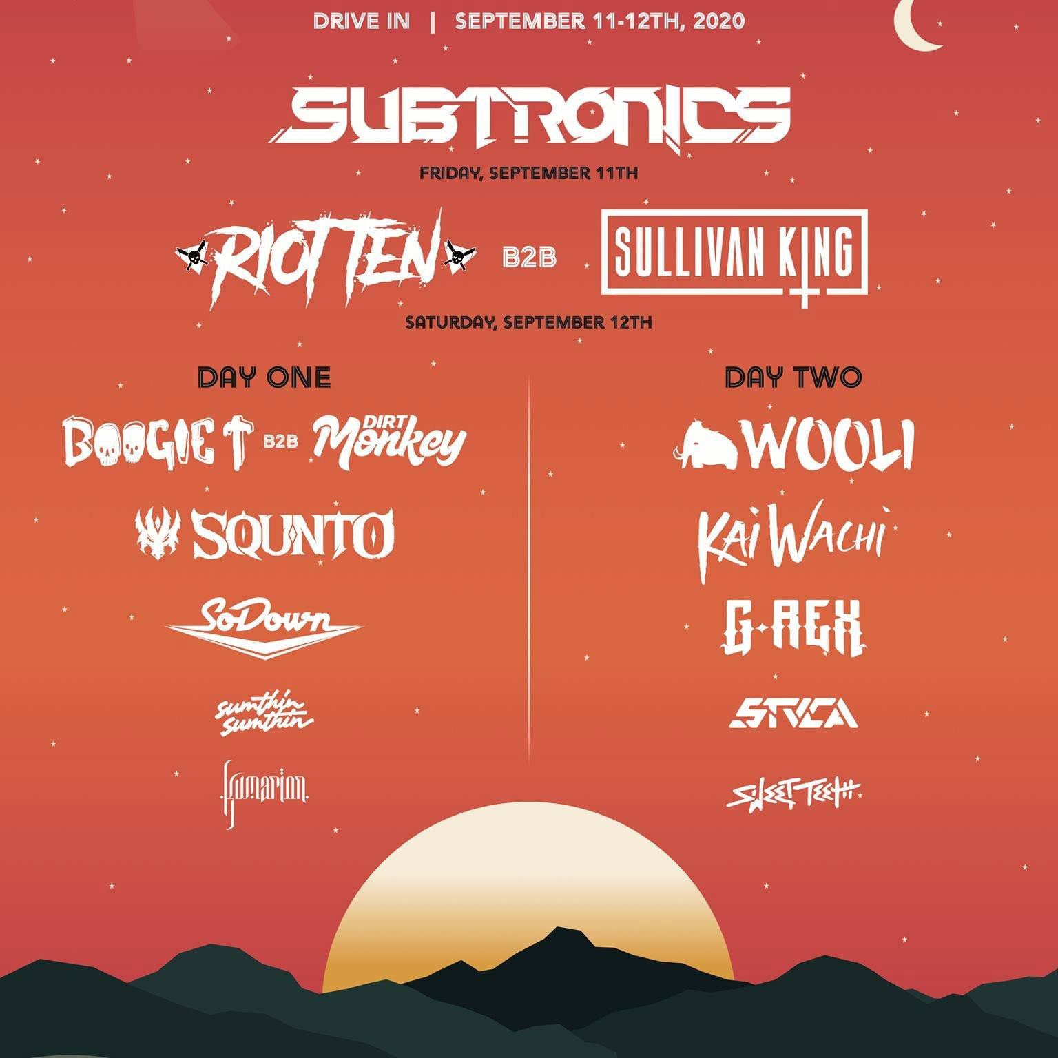 ROLL N' RAVE - MUTINY MUSIC COLLECTIVE - UTAH MOTORSPORTS CAMPUS - (Ran video for all artists minus Subtronics and Squnto)