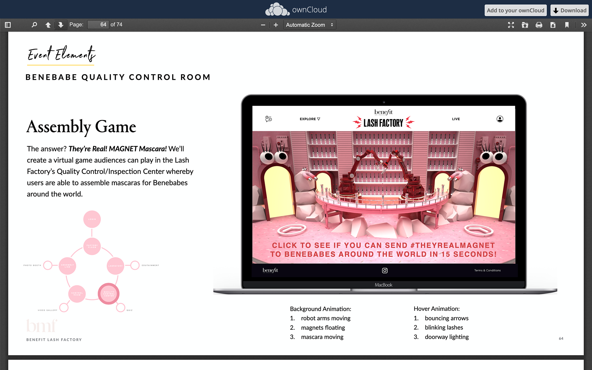 BMF (Benefit Makeup Foundation) - Browser Based Video Game
