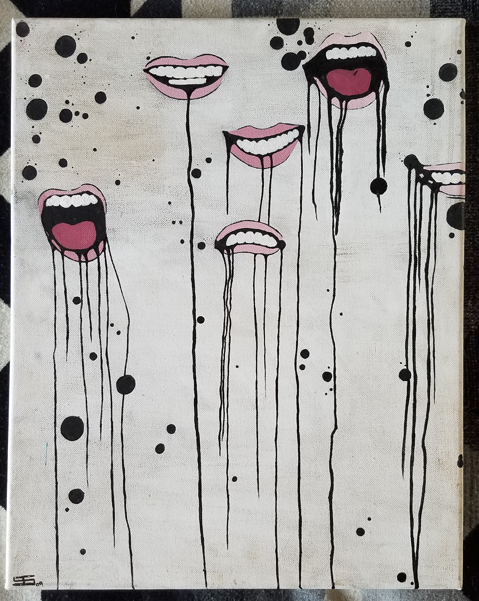 2009 - Acrylic on Canvas "Rumors"