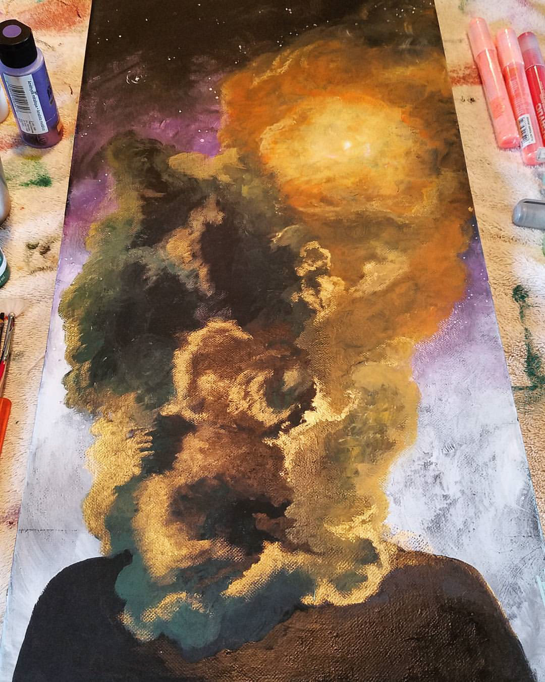 2017 - Acrylic on Canvas "State of Mind"
