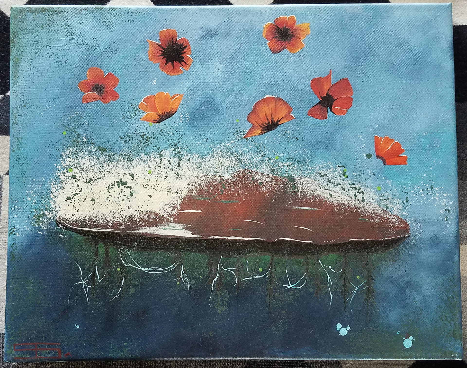 2009 - Acrylic on Canvas "Let Time Slow Down"