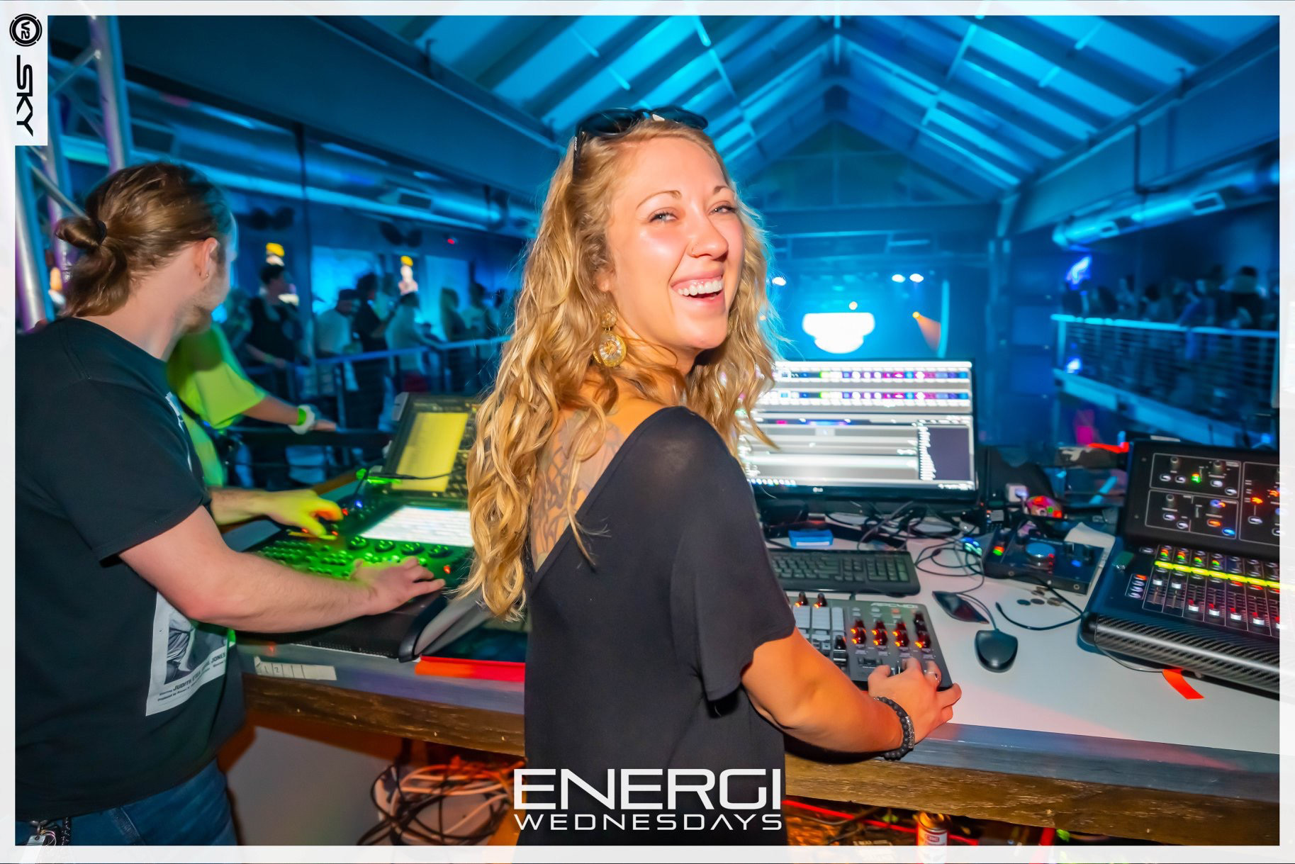 VJ'ing for Flosstrodamas - July 2019