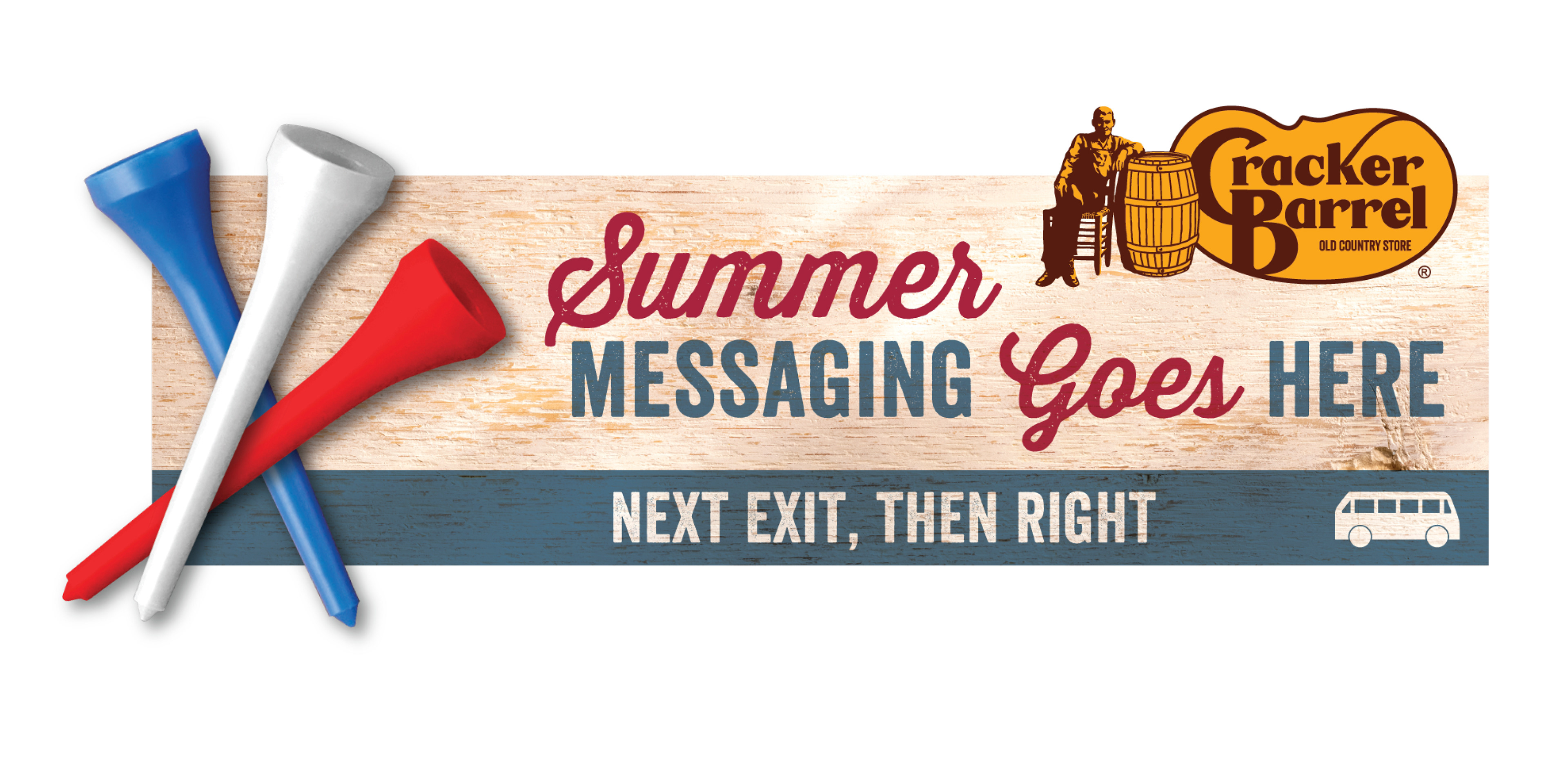 OOH concept for national retail campaign © CBOCS Properties, Inc.