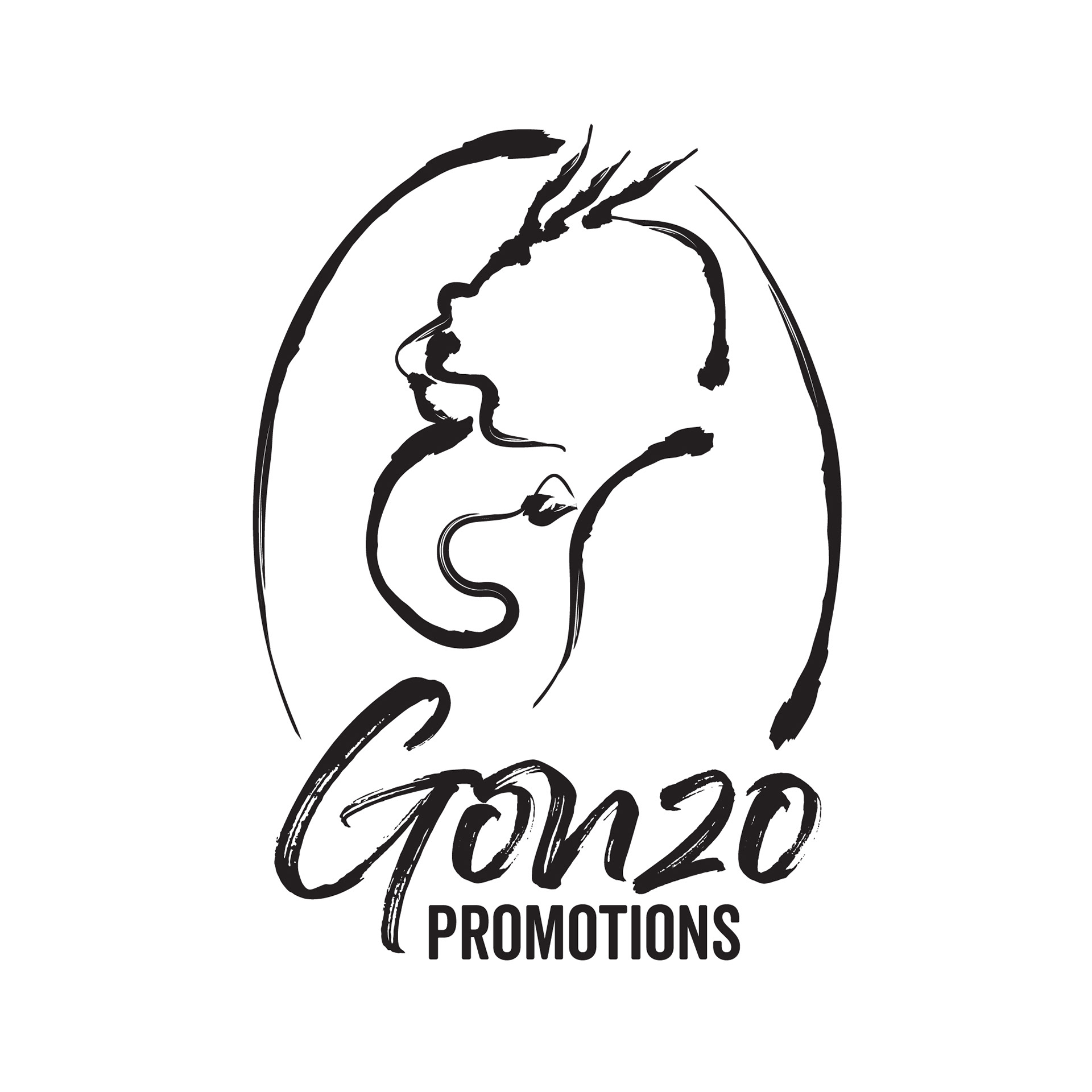 Logo for a promotional company in North Alabama