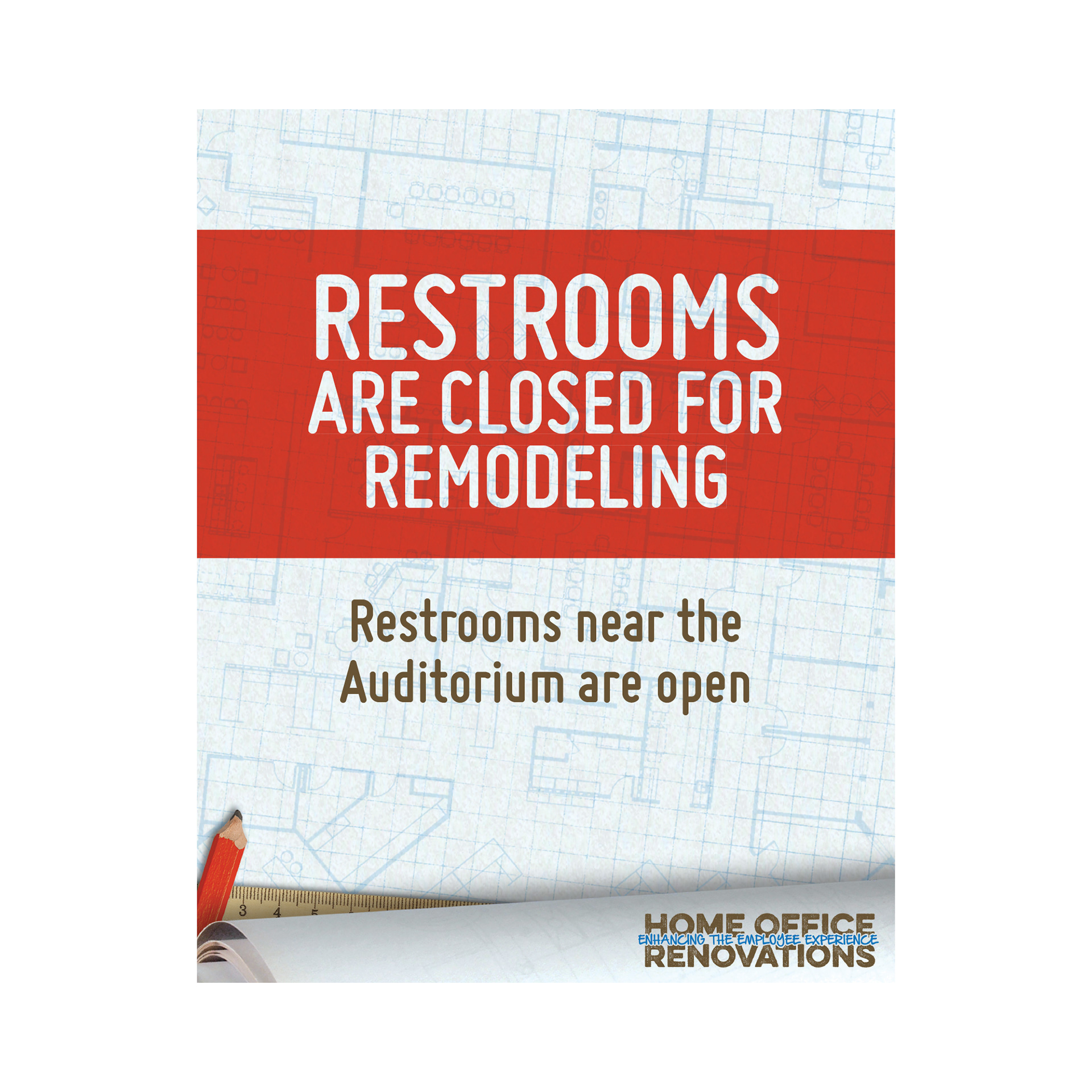 Courtesy signage for employees and guests © CBOCS Properties, Inc.