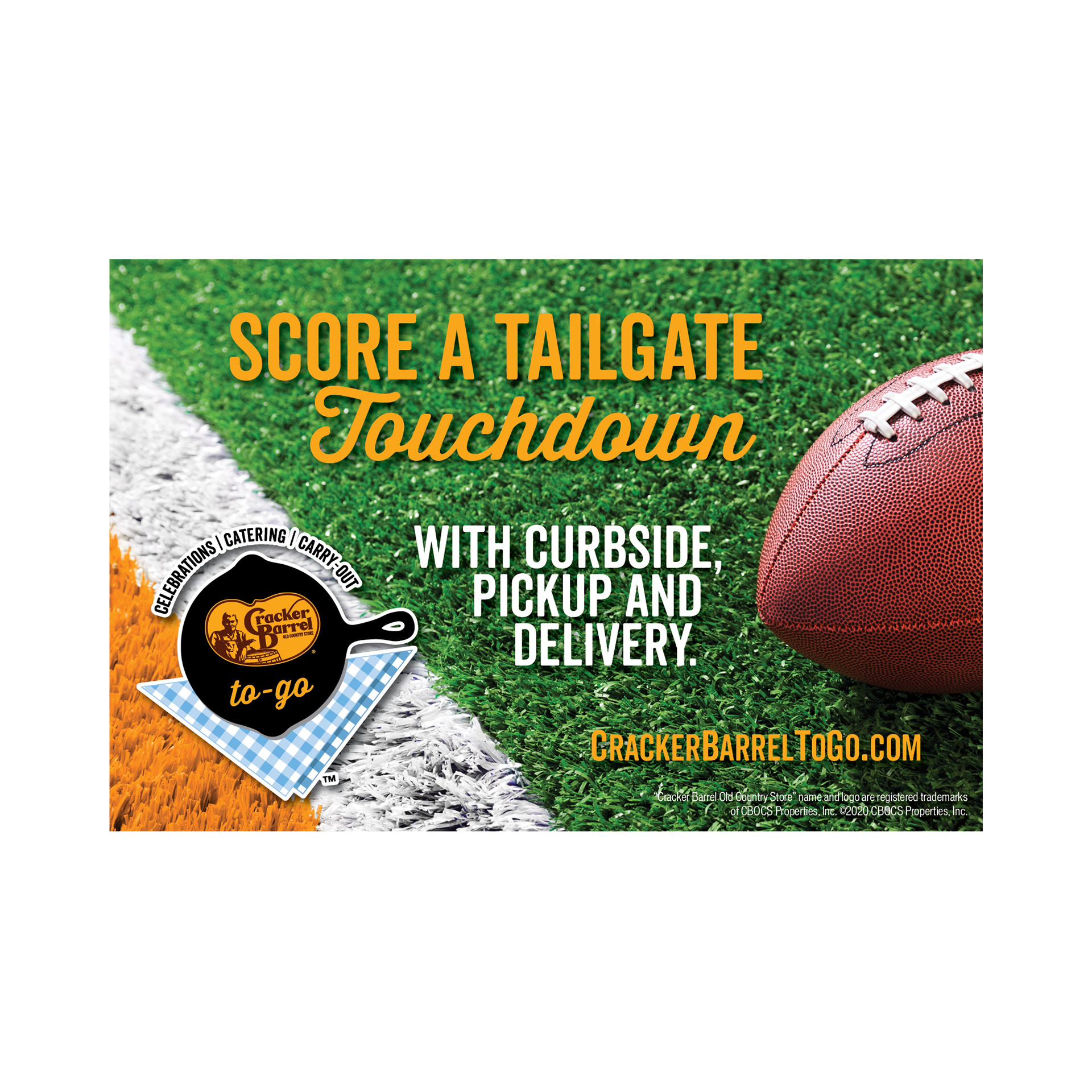 Program ad for University of Tennessee © CBOCS Properties, Inc.