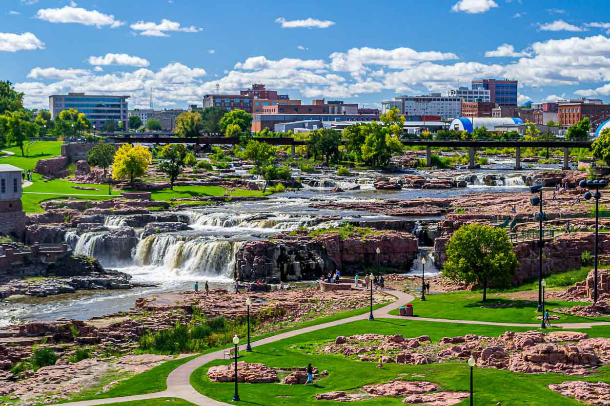Falls Park - Sioux Falls, South Dakota
