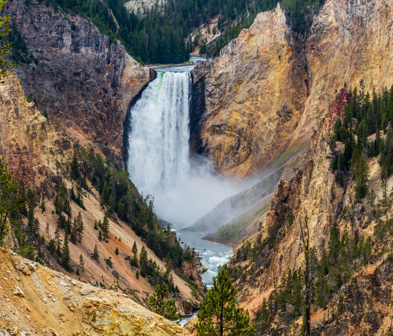 Yellowstone River At Artist Point