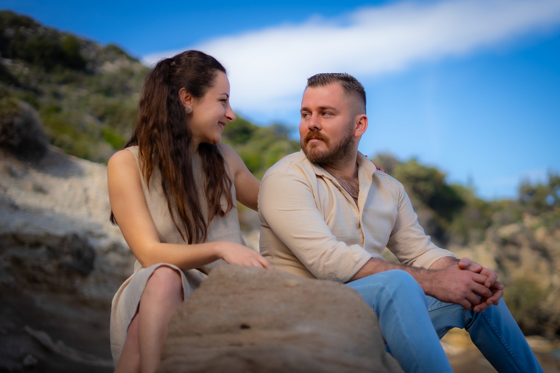 Mordoğan Portre Fotoğraf Çekimi, Dış Çekim