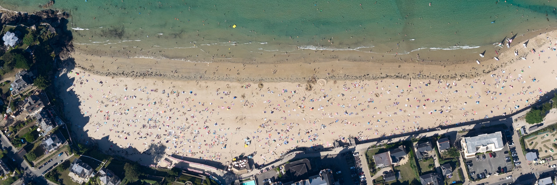 La grande plage de Saint-Lunaire
