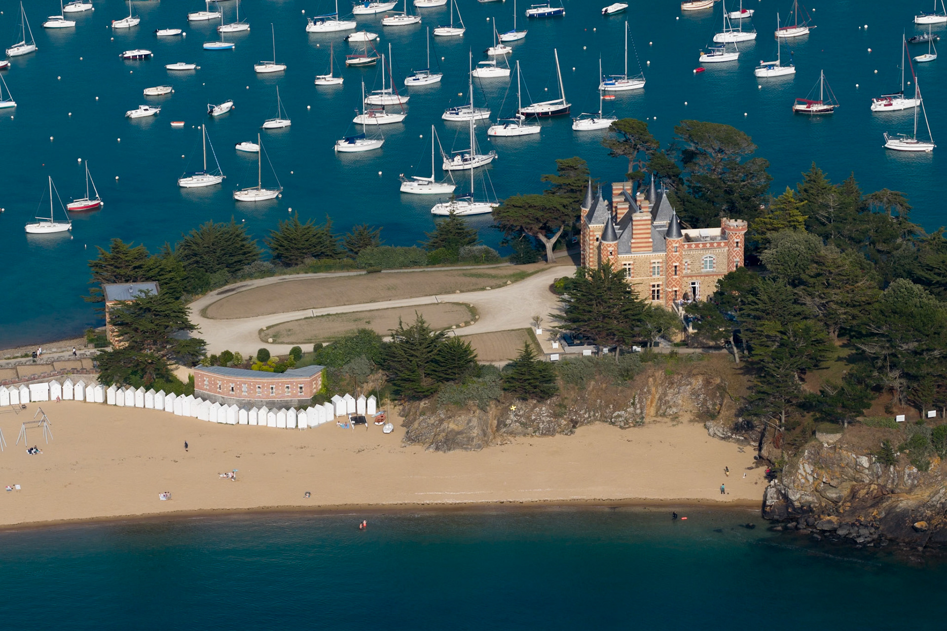 Le Nessay à marée haute