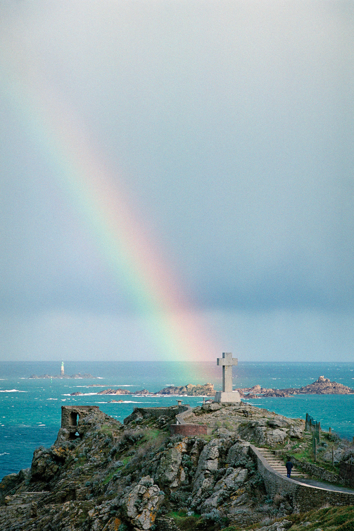 Arc en ciel au Décollé